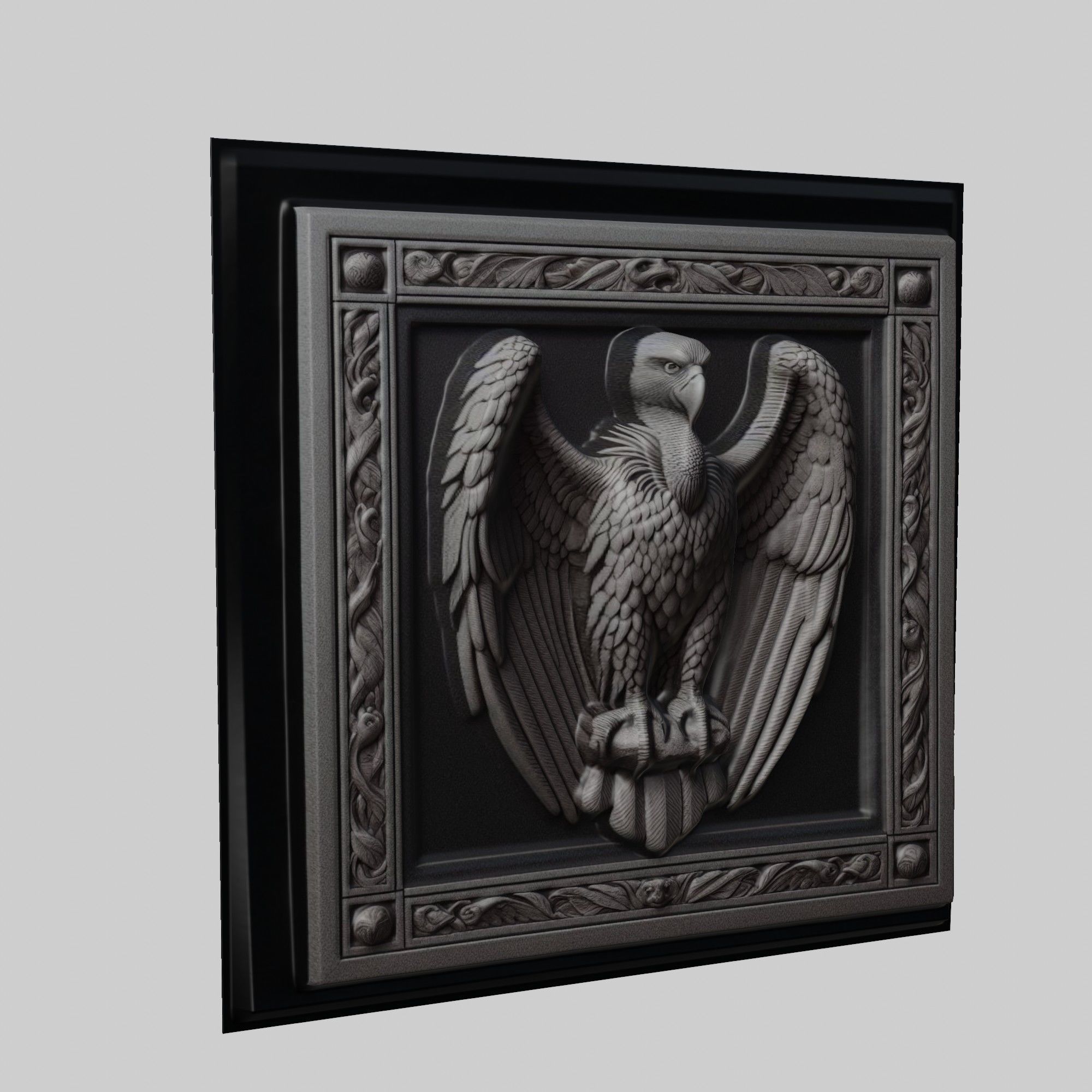 Vulture Animal 3D print model_1