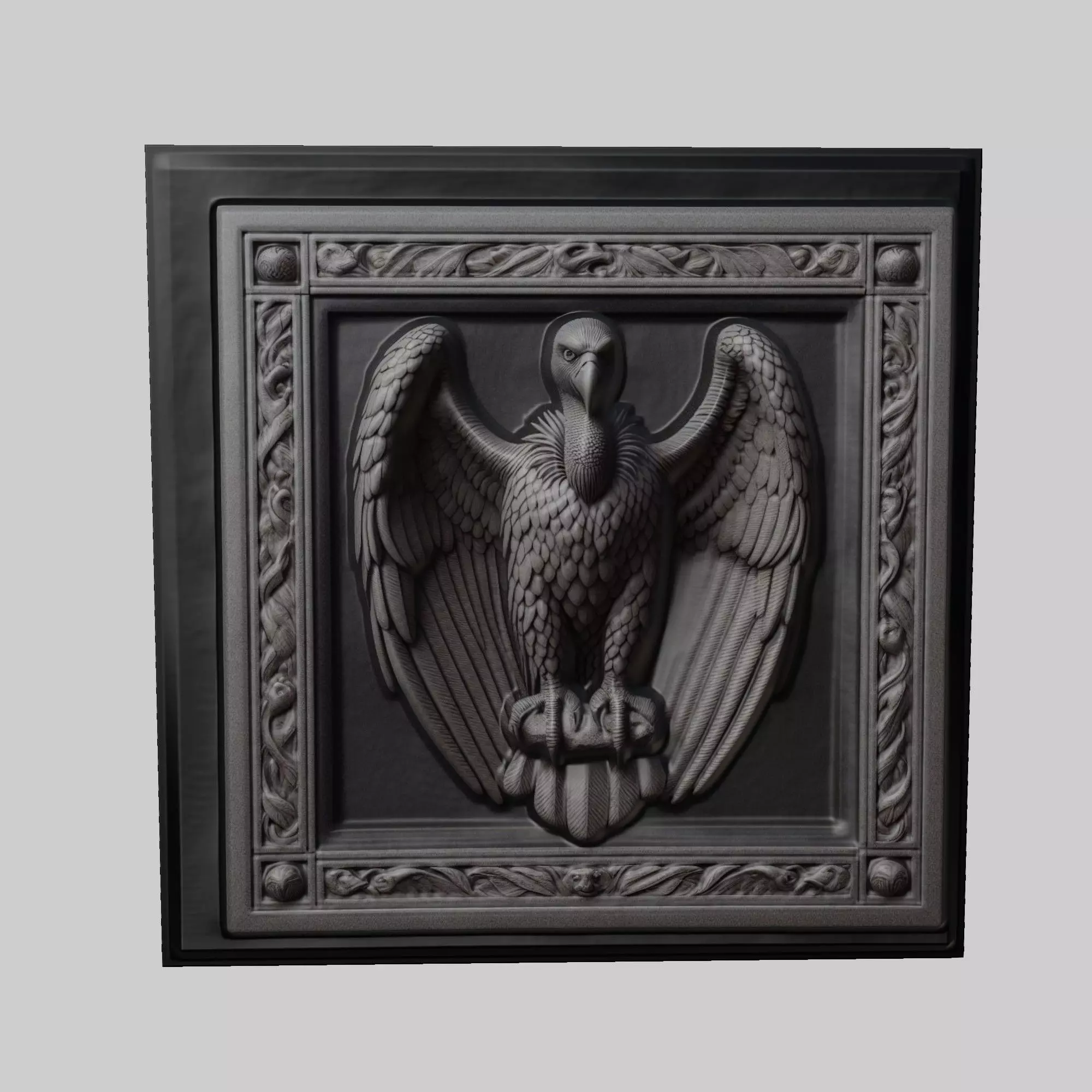 Vulture Animal 3D print model_0