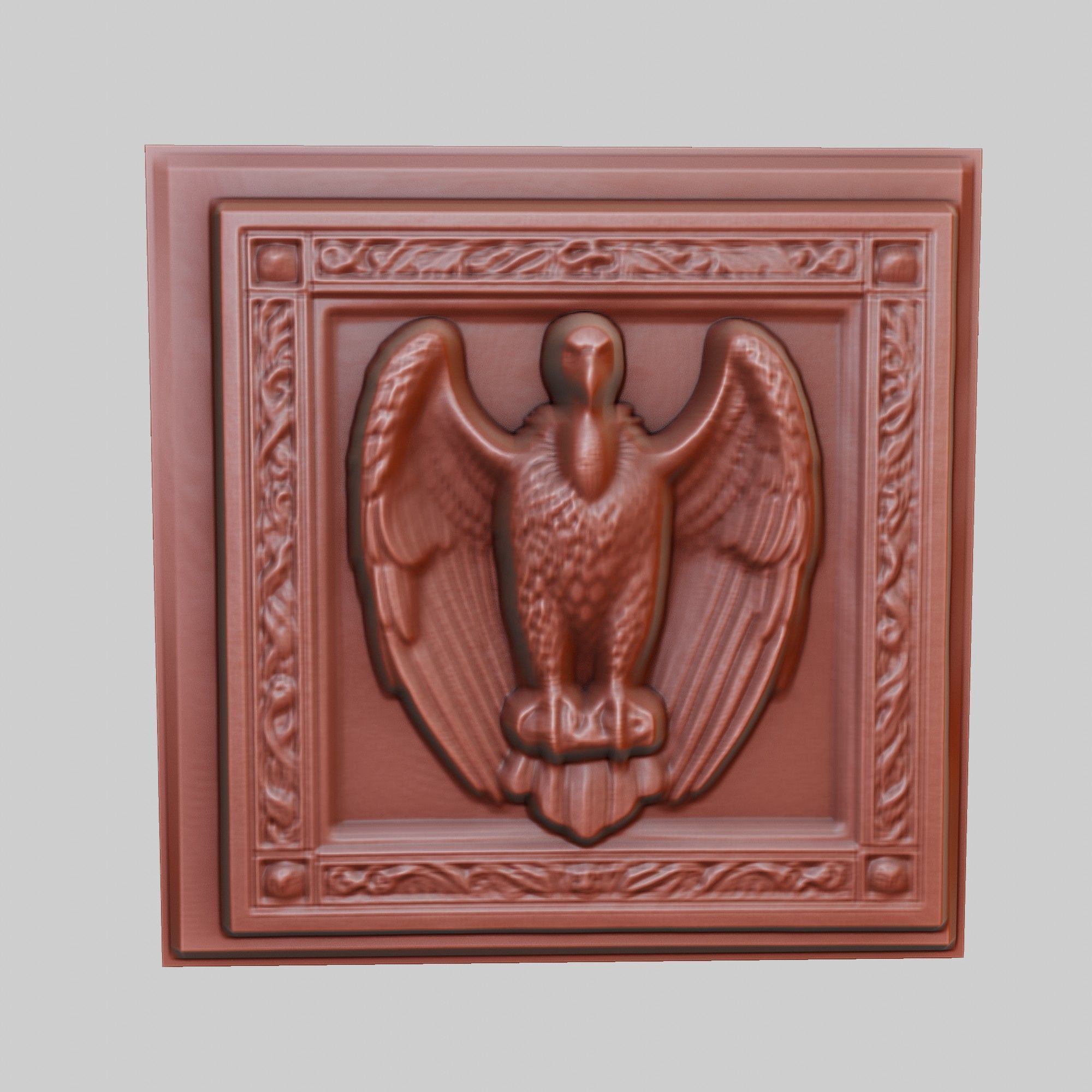 Vulture Animal 3D print model_2