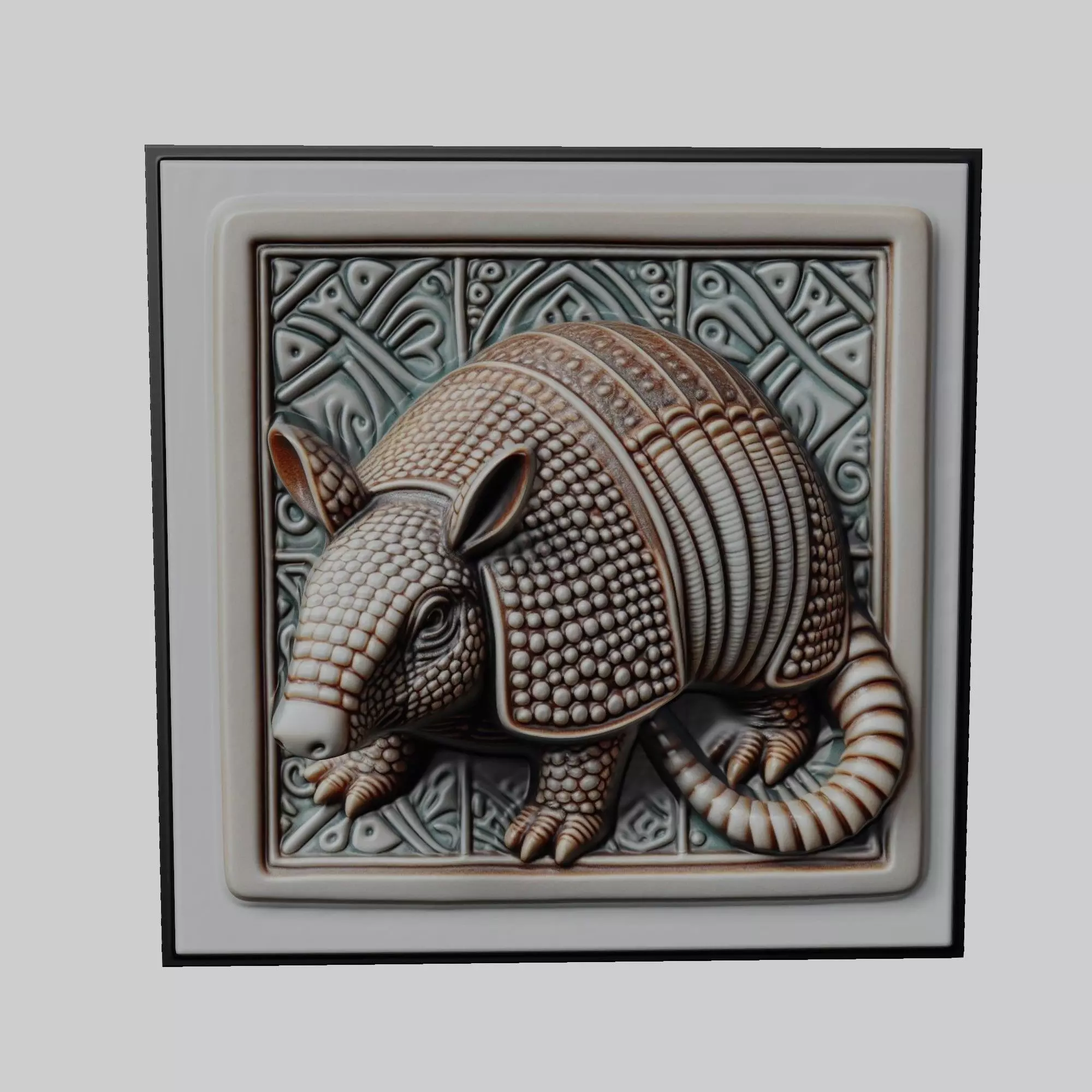 Armadillo Animal 3D print model_0