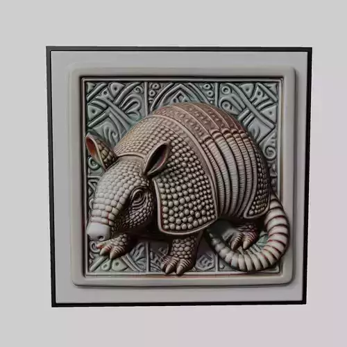Armadillo Animal 3D print model