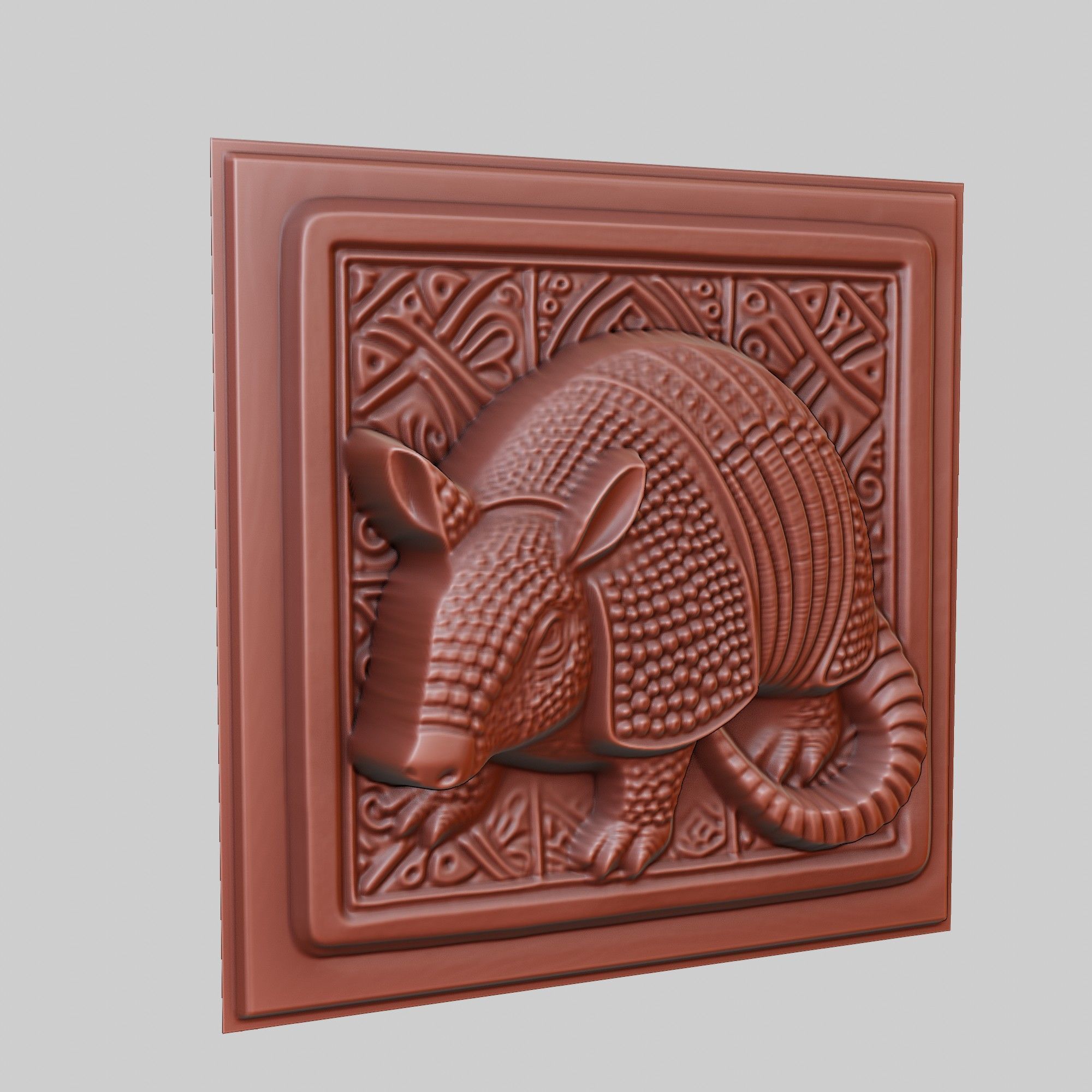 Armadillo Animal 3D print model_3