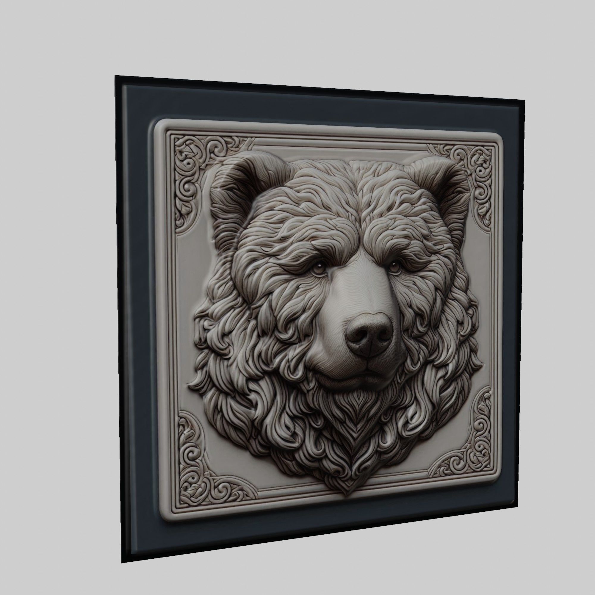 Bear Animal 3D print model_1