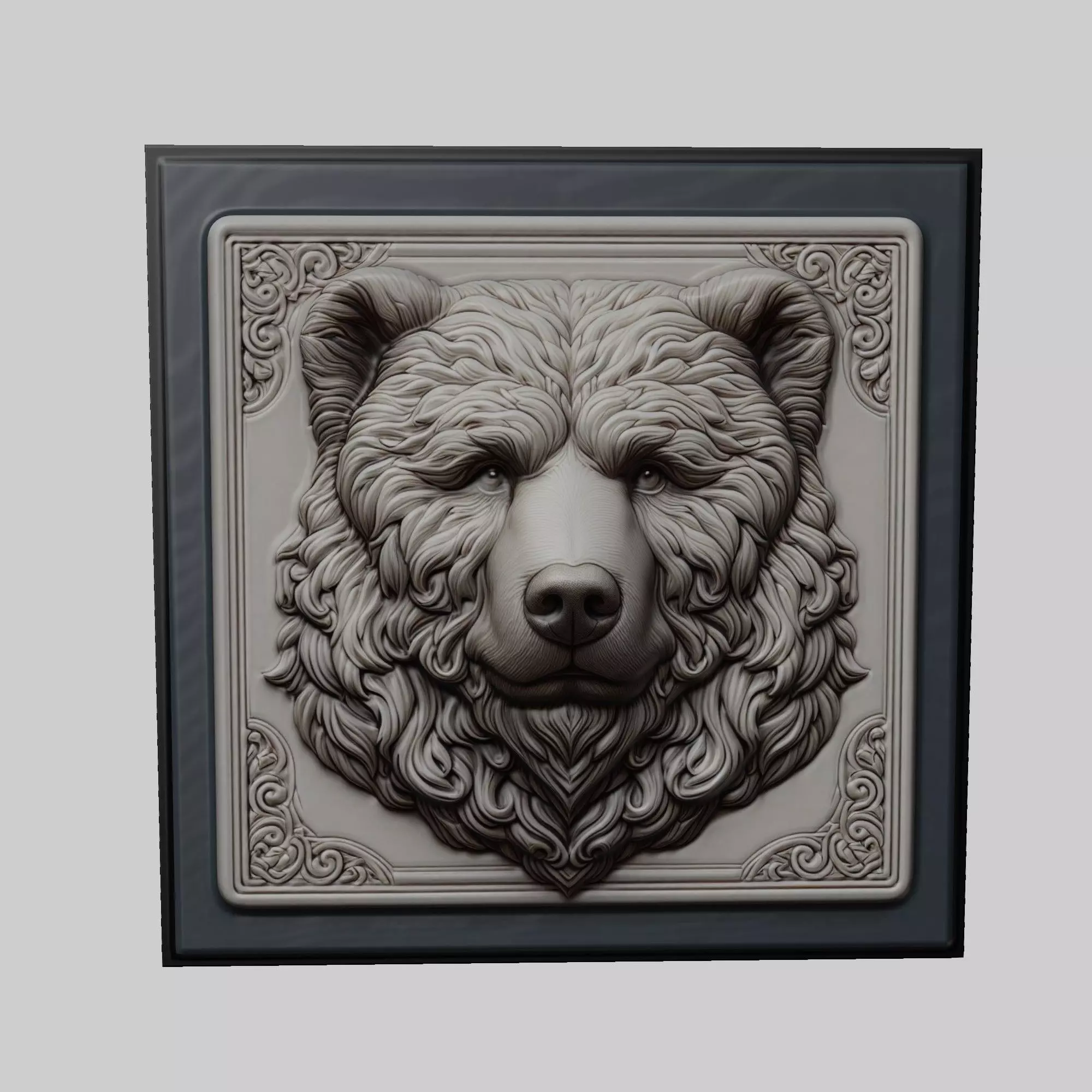 Bear Animal 3D print model_0
