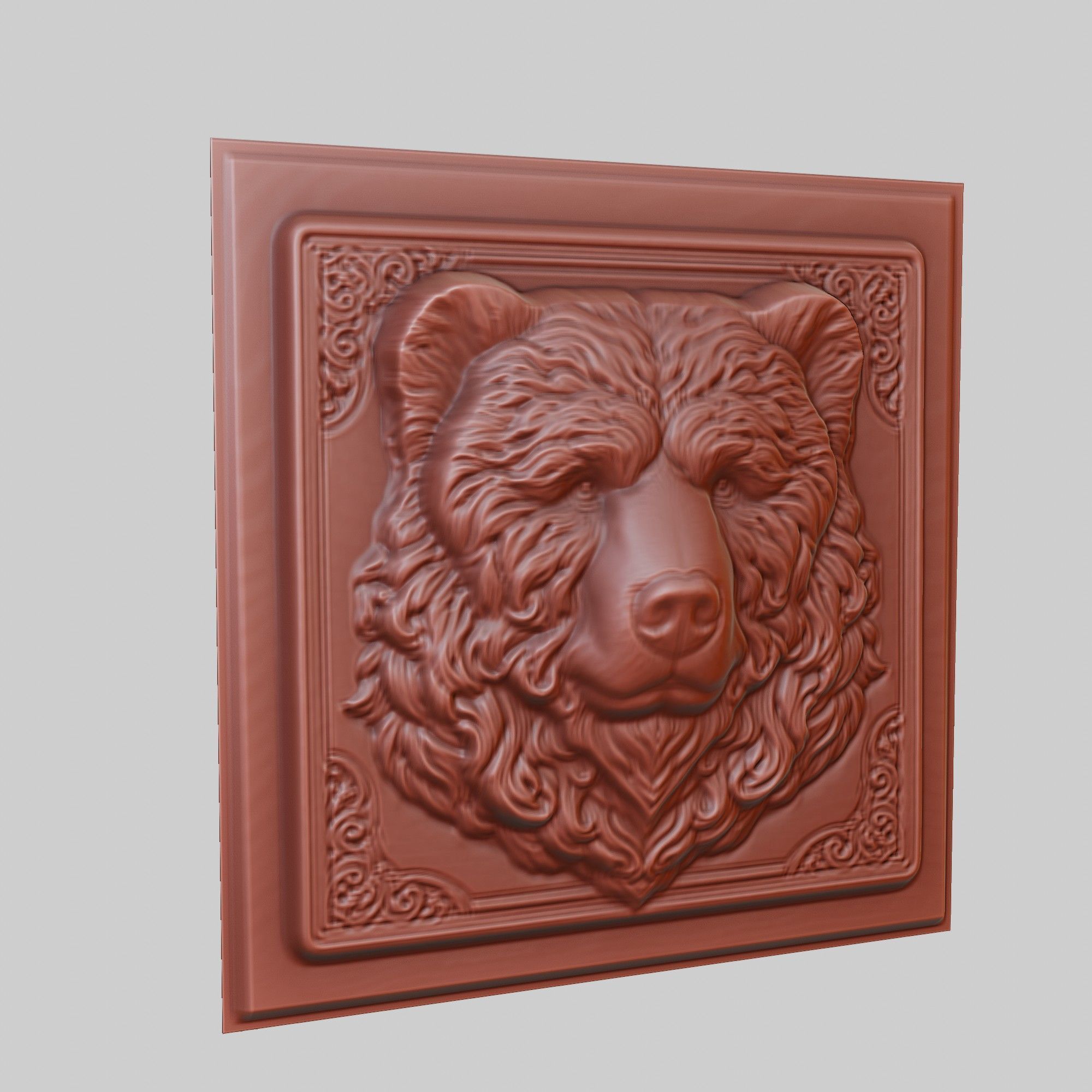 Bear Animal 3D print model_3