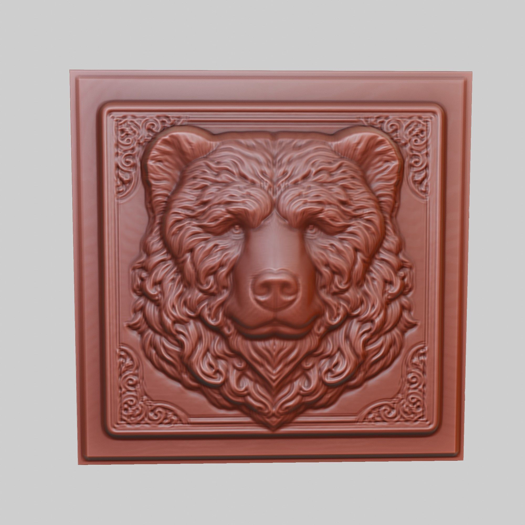 Bear Animal 3D print model_2