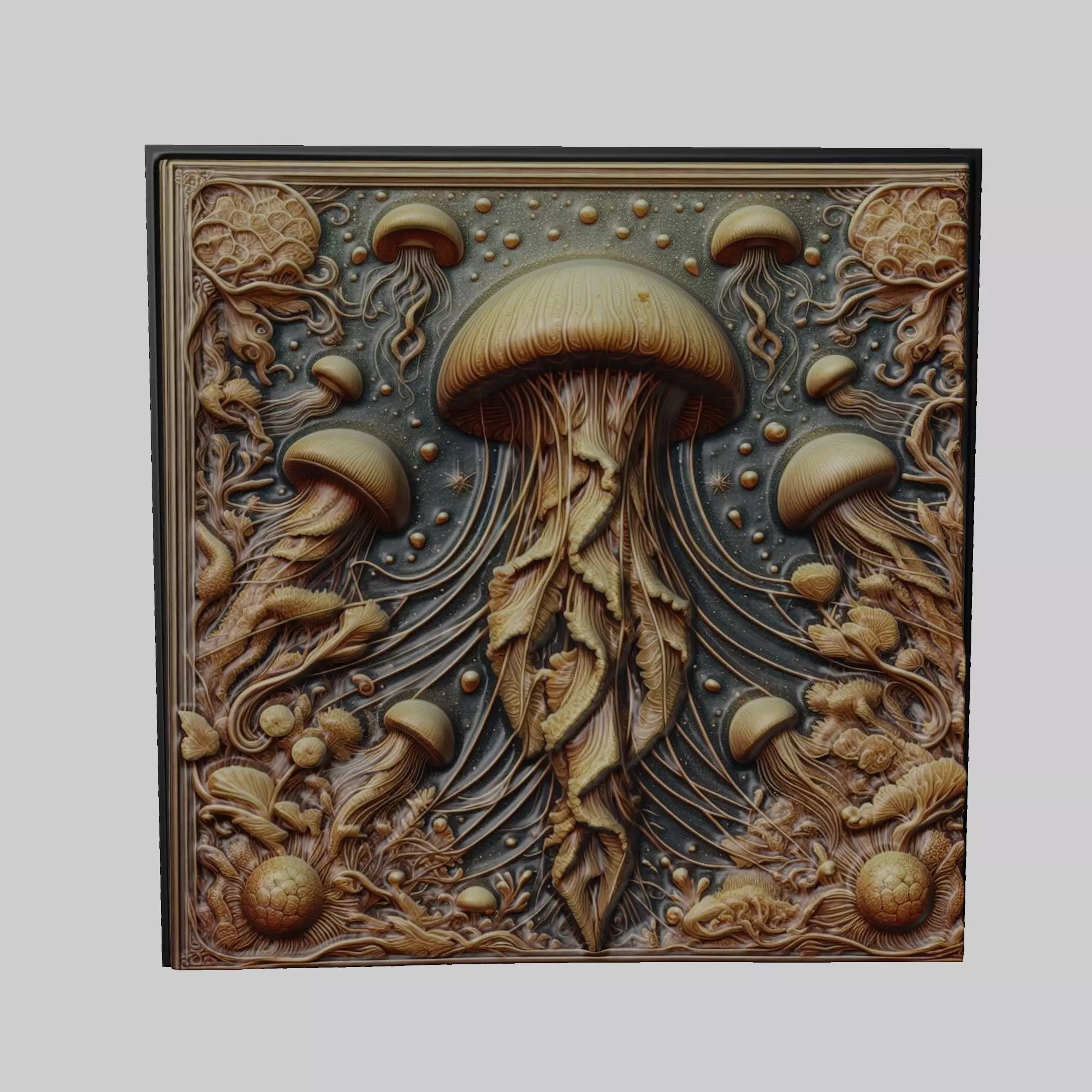 Jellyfish Animal 3D print model