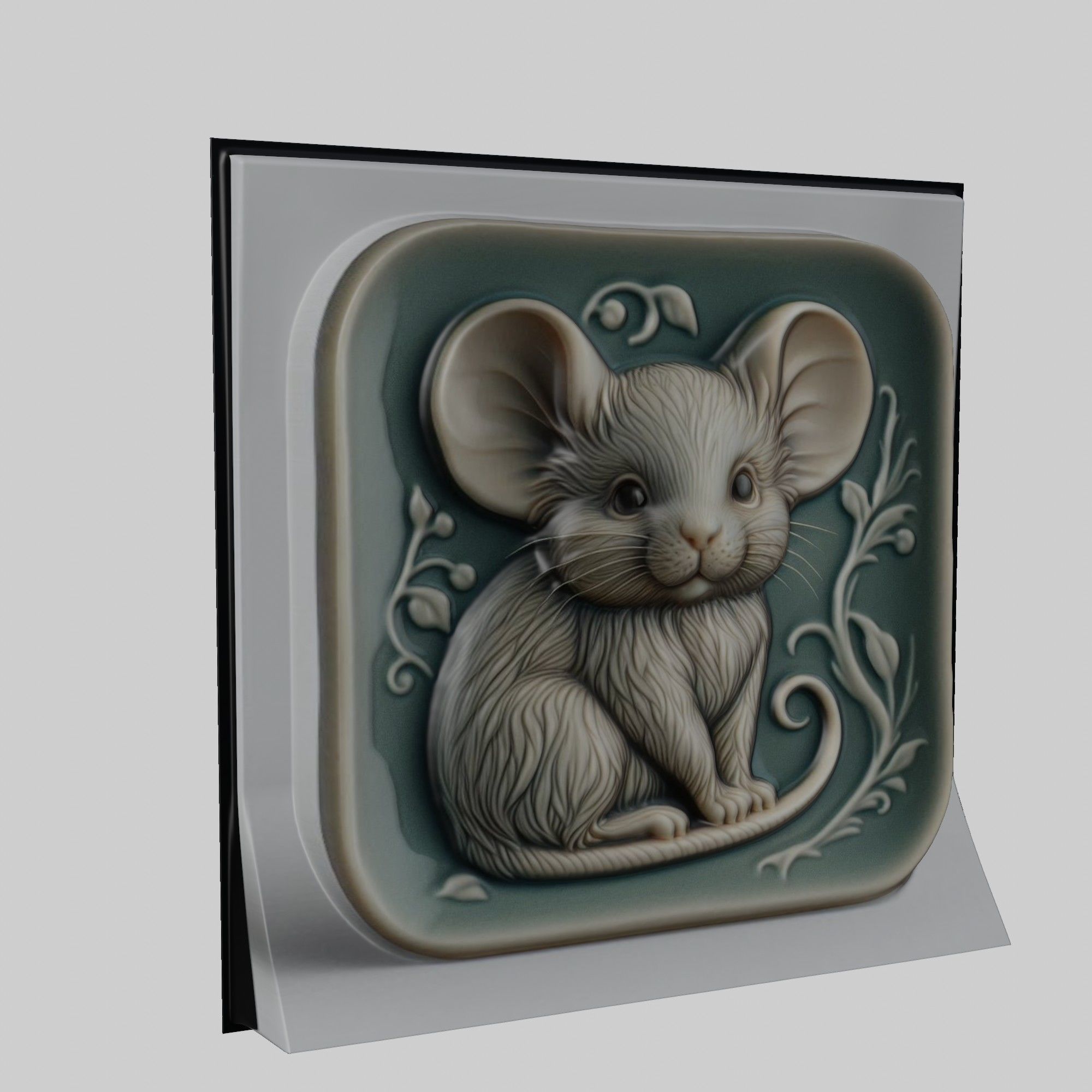Rat Animal 3D print model_1