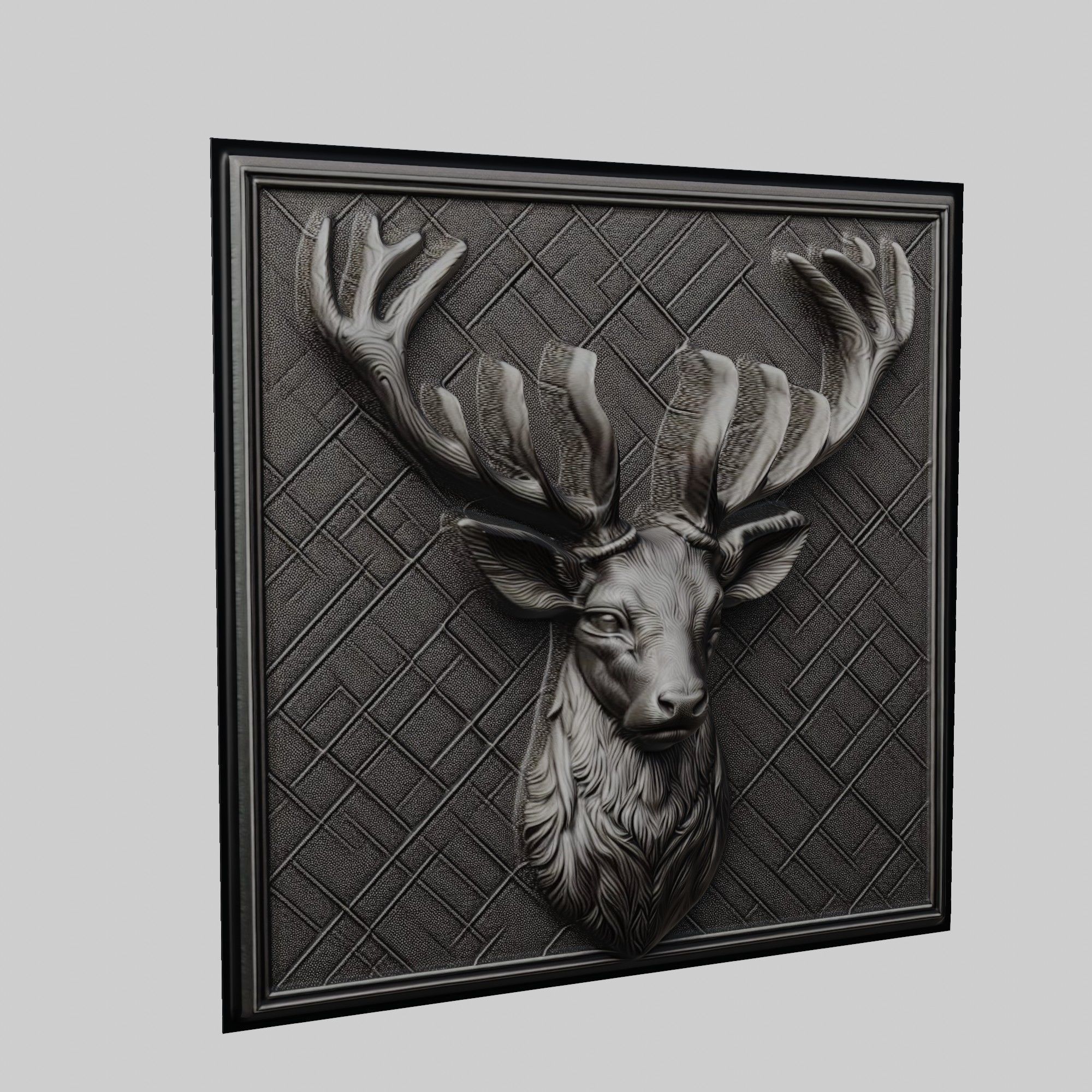 Deer Animal 3D print model_1