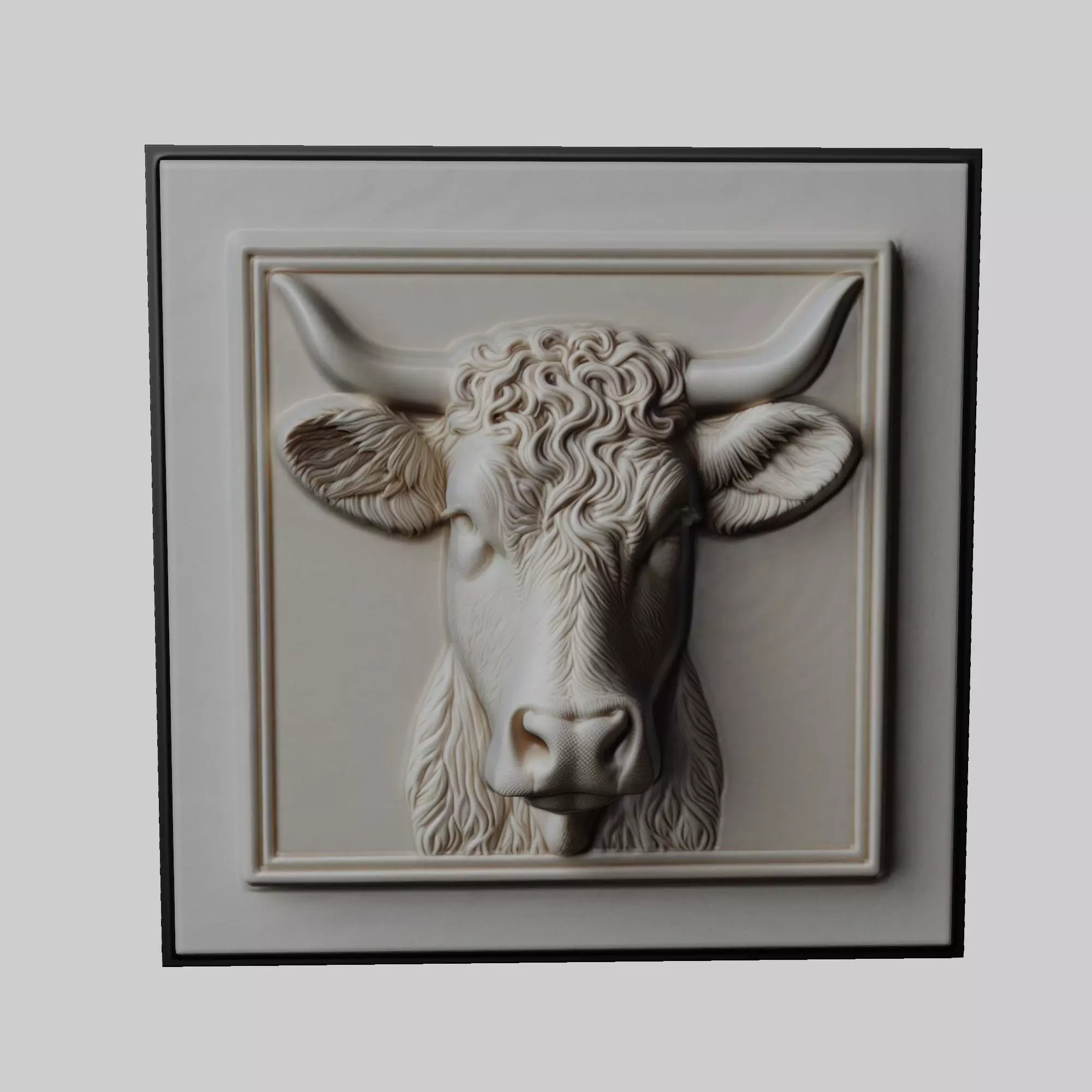 Cow Animal 3D print model_0