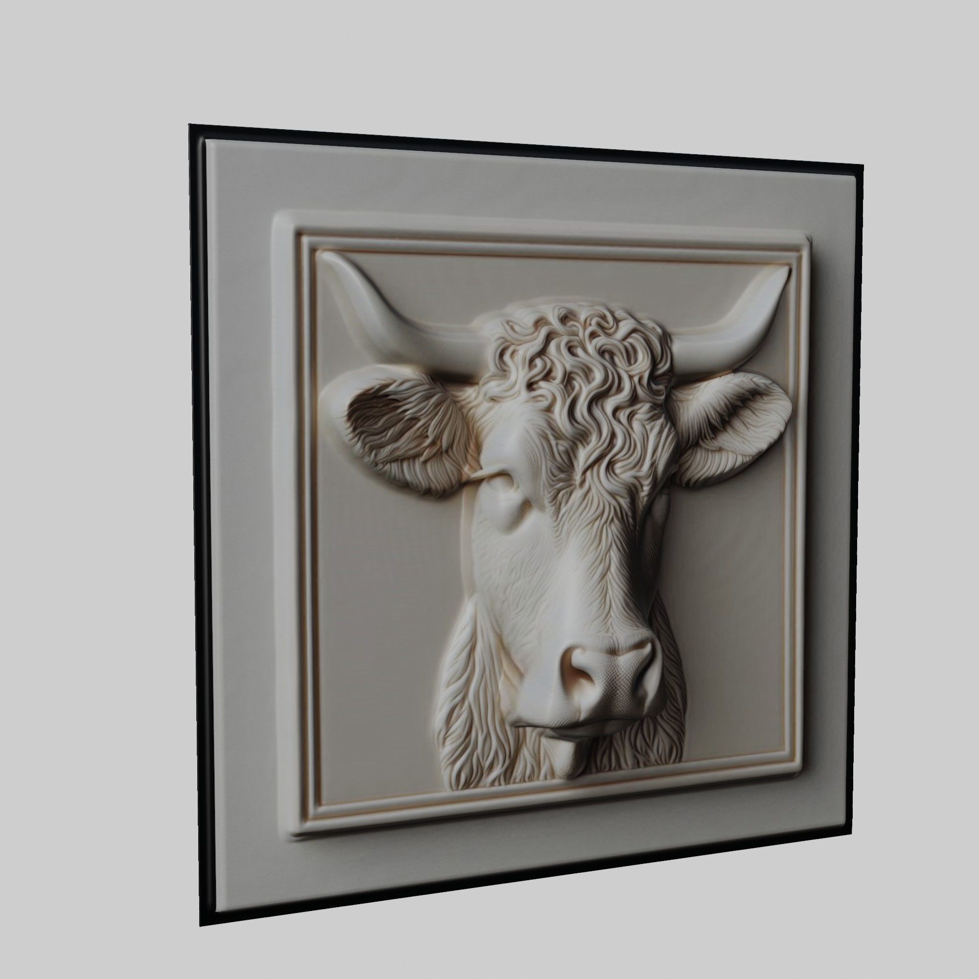 Cow Animal 3D print model_1
