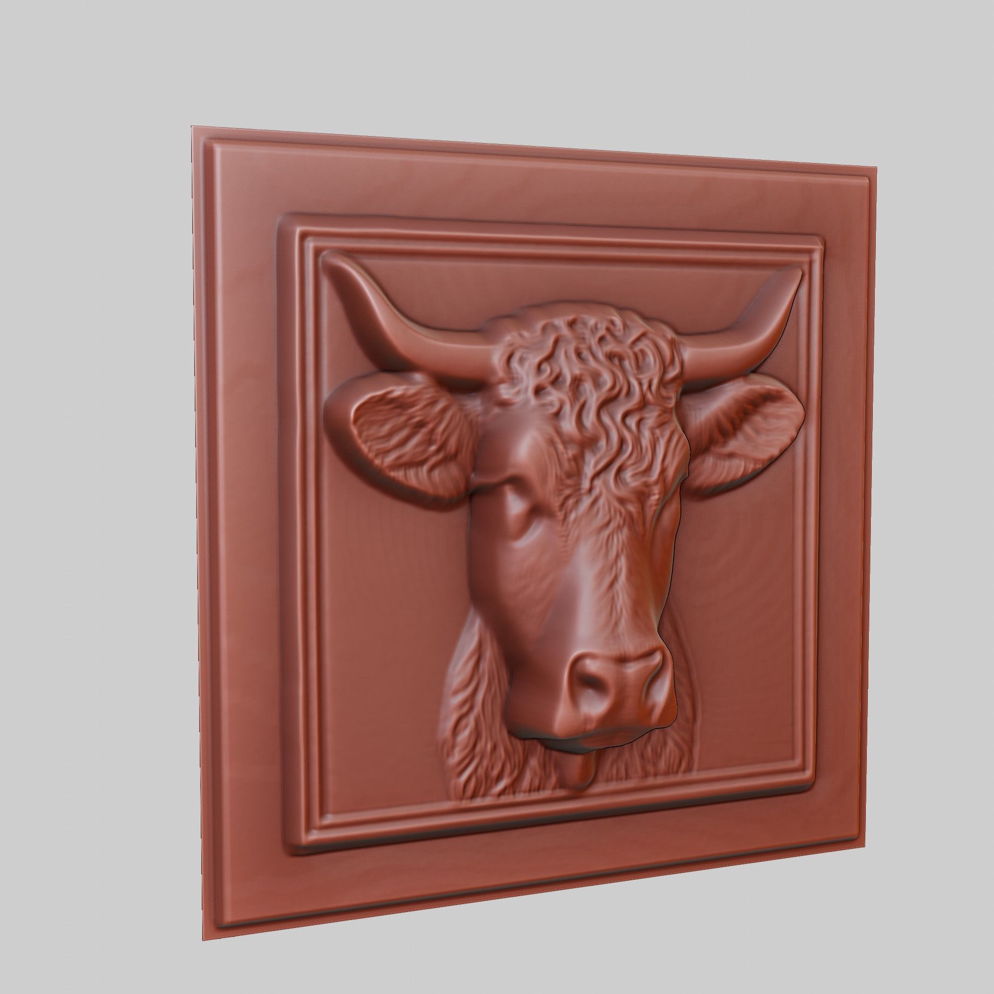 Cow Animal 3D print model_3