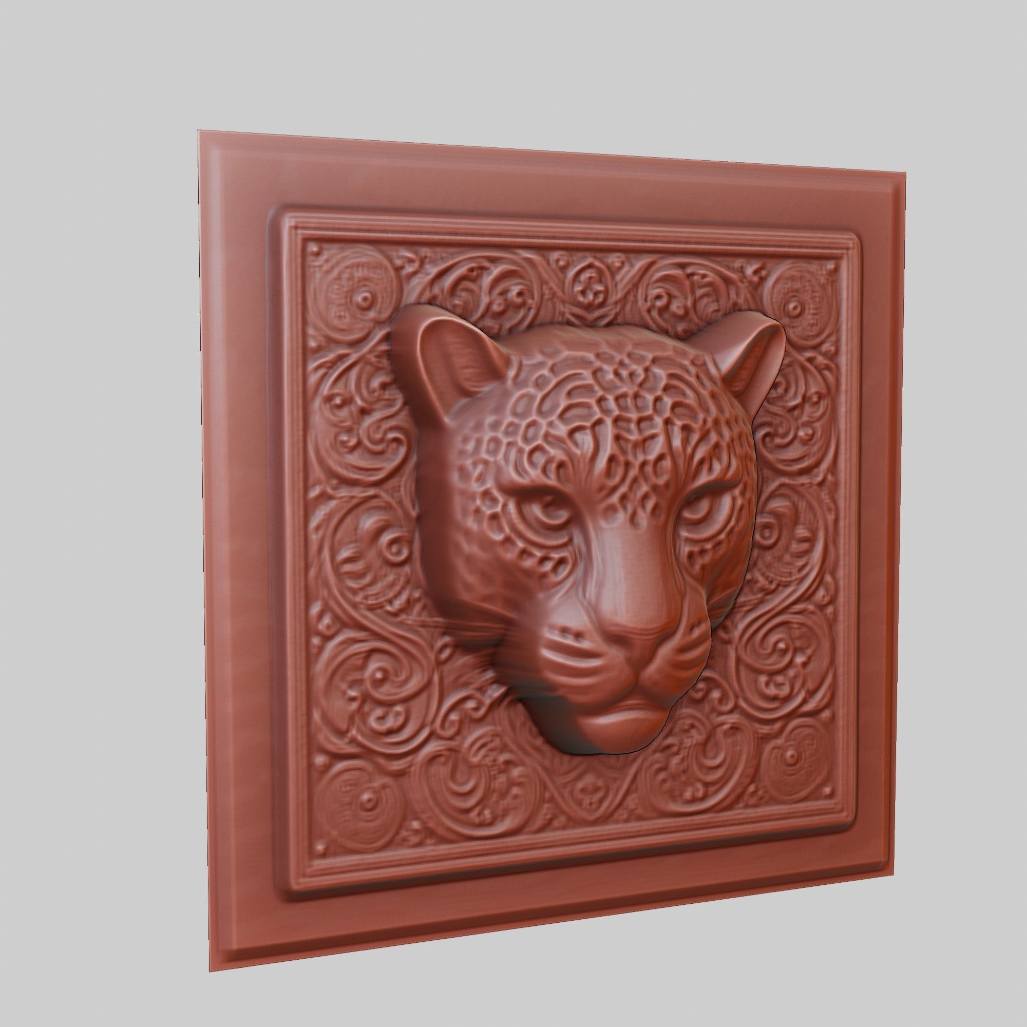 Jaguar Animal 3D print model_3