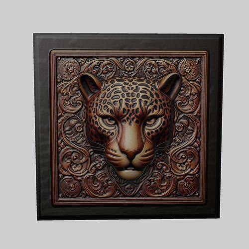 Jaguar Animal 3D print model