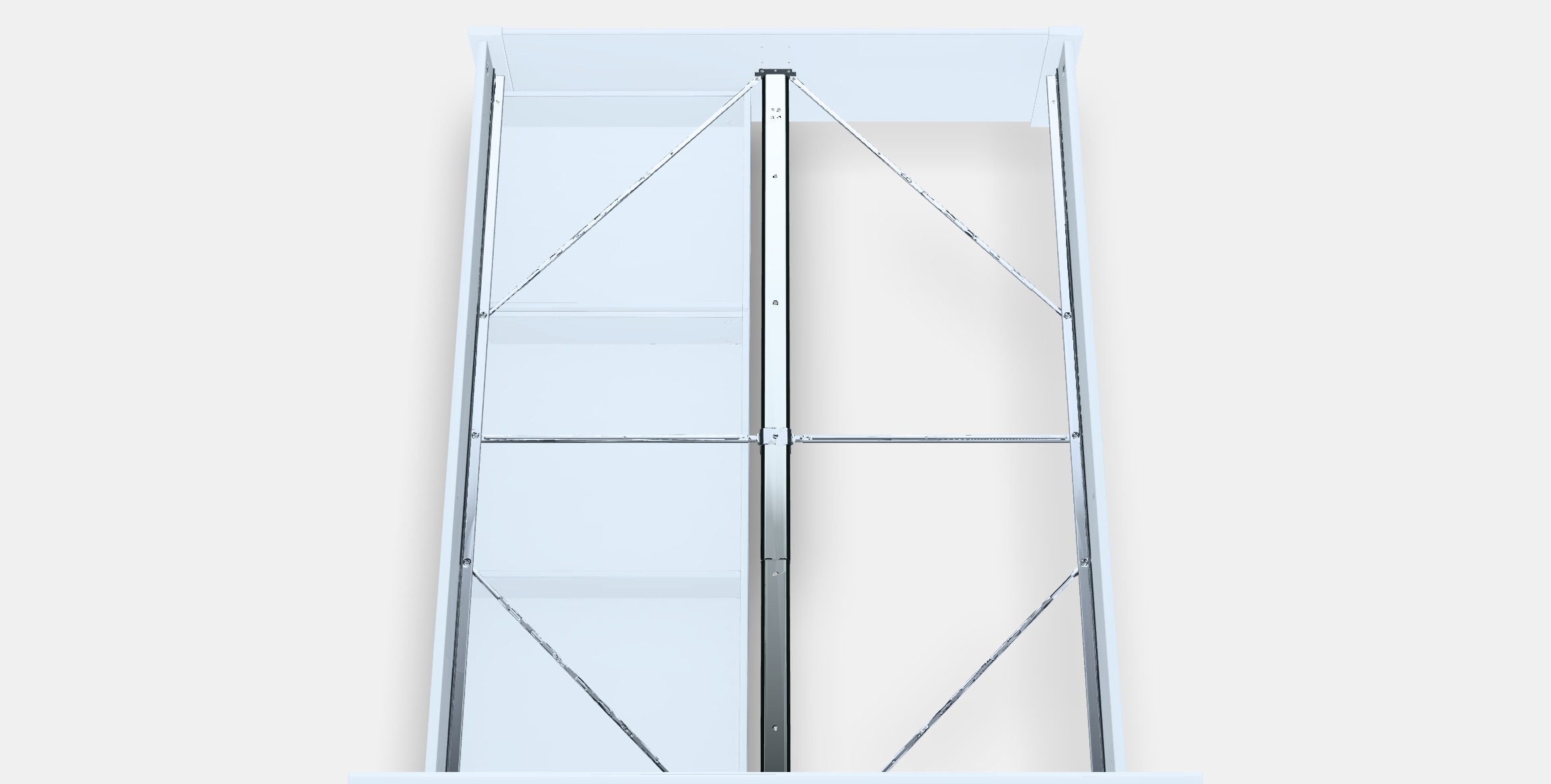 SONGESAND Bed frame with 2 storage boxes 1 Low-poly 3D model_4