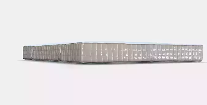 MAUSUND Natural latex mattress 1 Low-poly 3D model