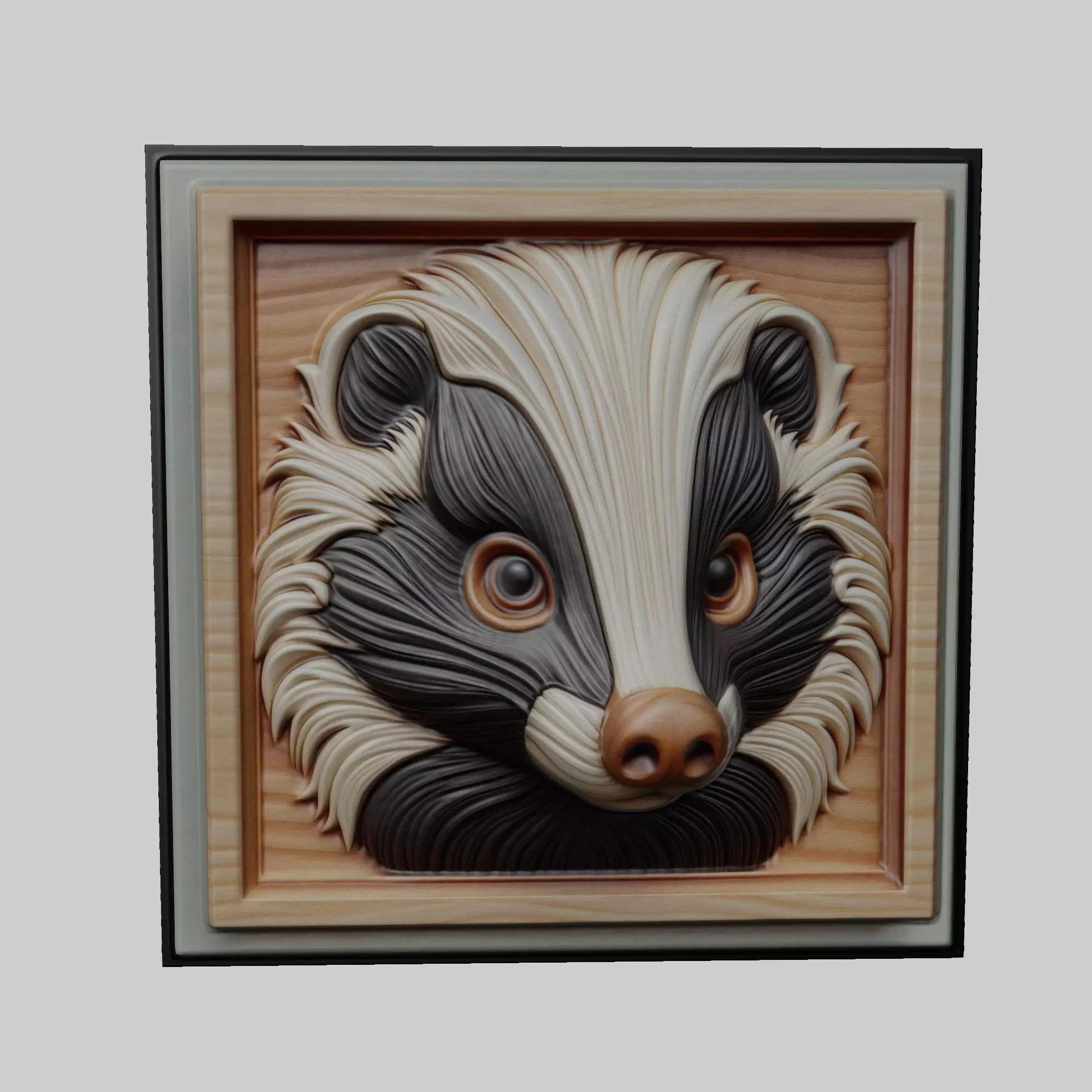 Skunk Animal 3D print model_0