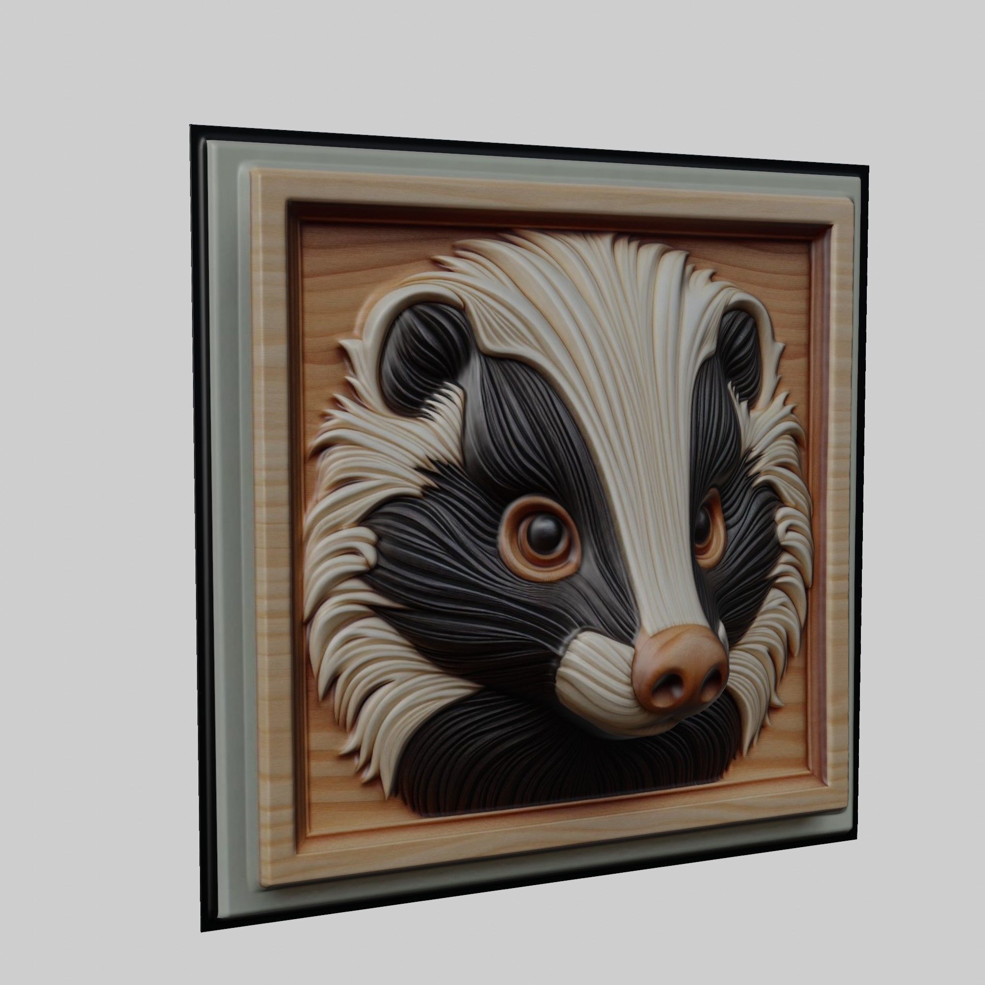 Skunk Animal 3D print model_1