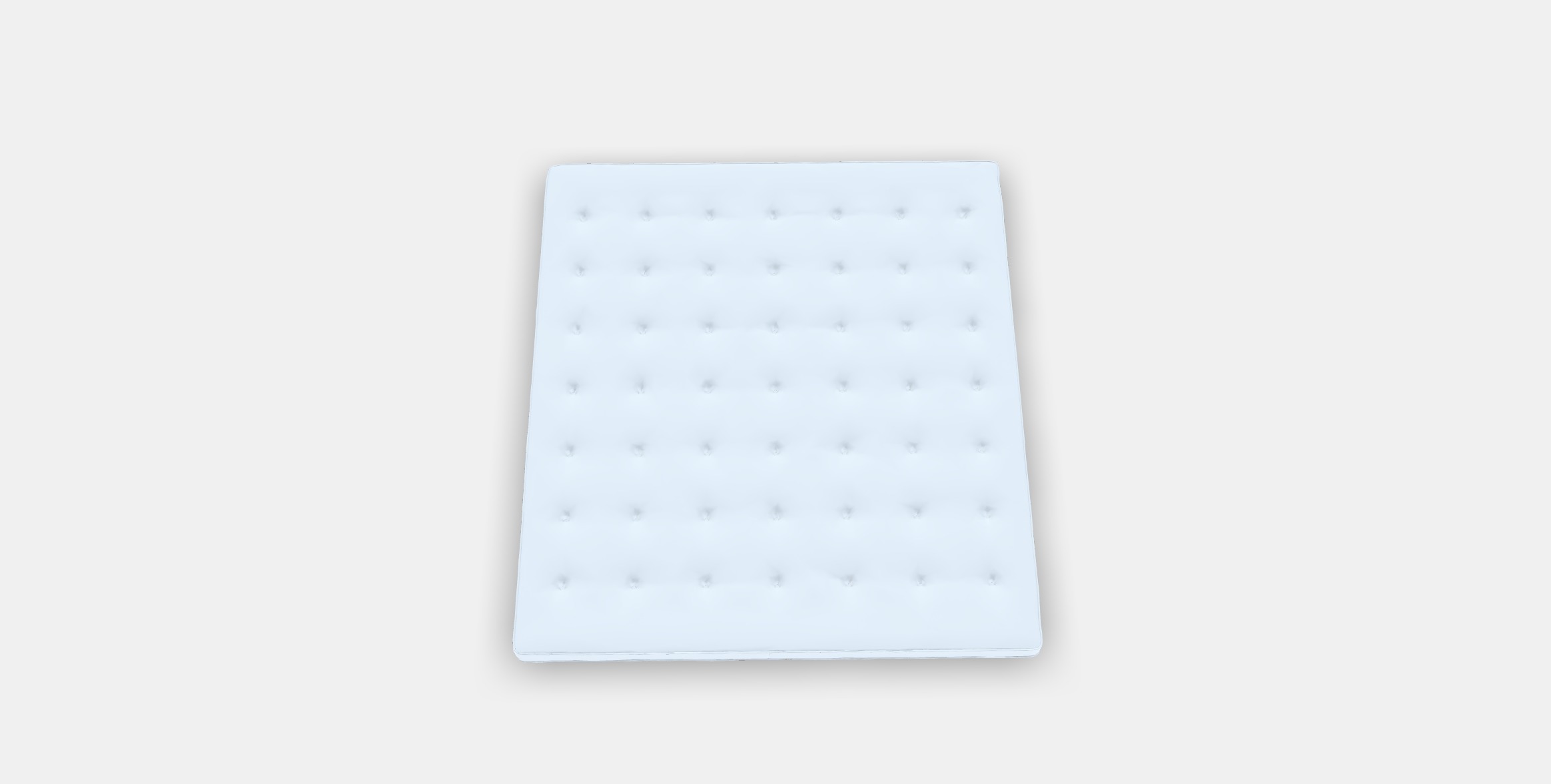 TUSTNA Mattress pad 1 Low-poly 3D model_2