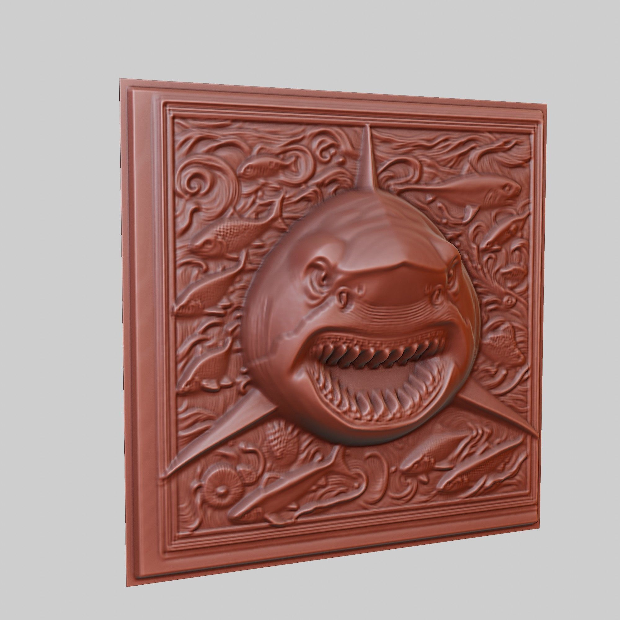 Shark Animal 3D print model_3