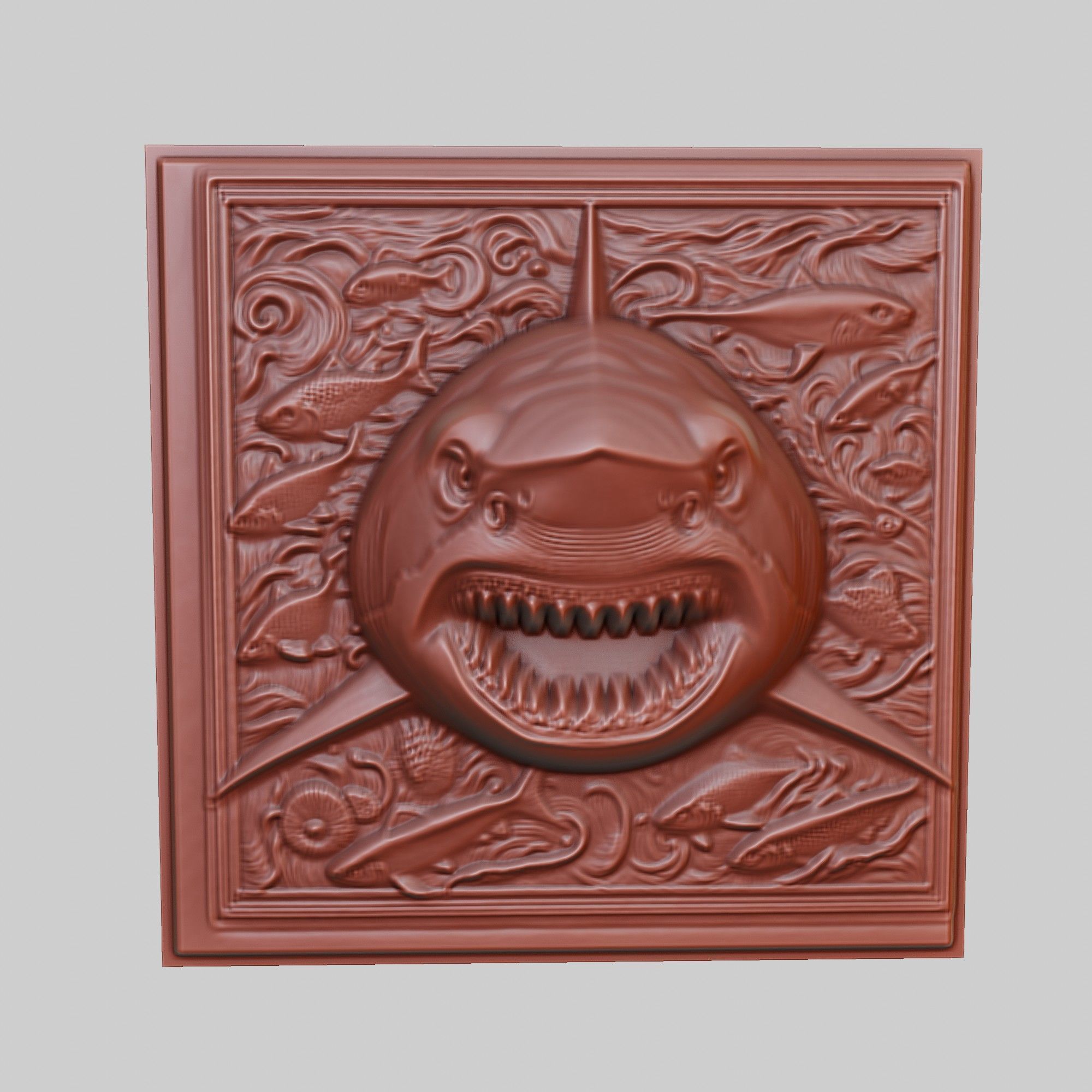 Shark Animal 3D print model_2