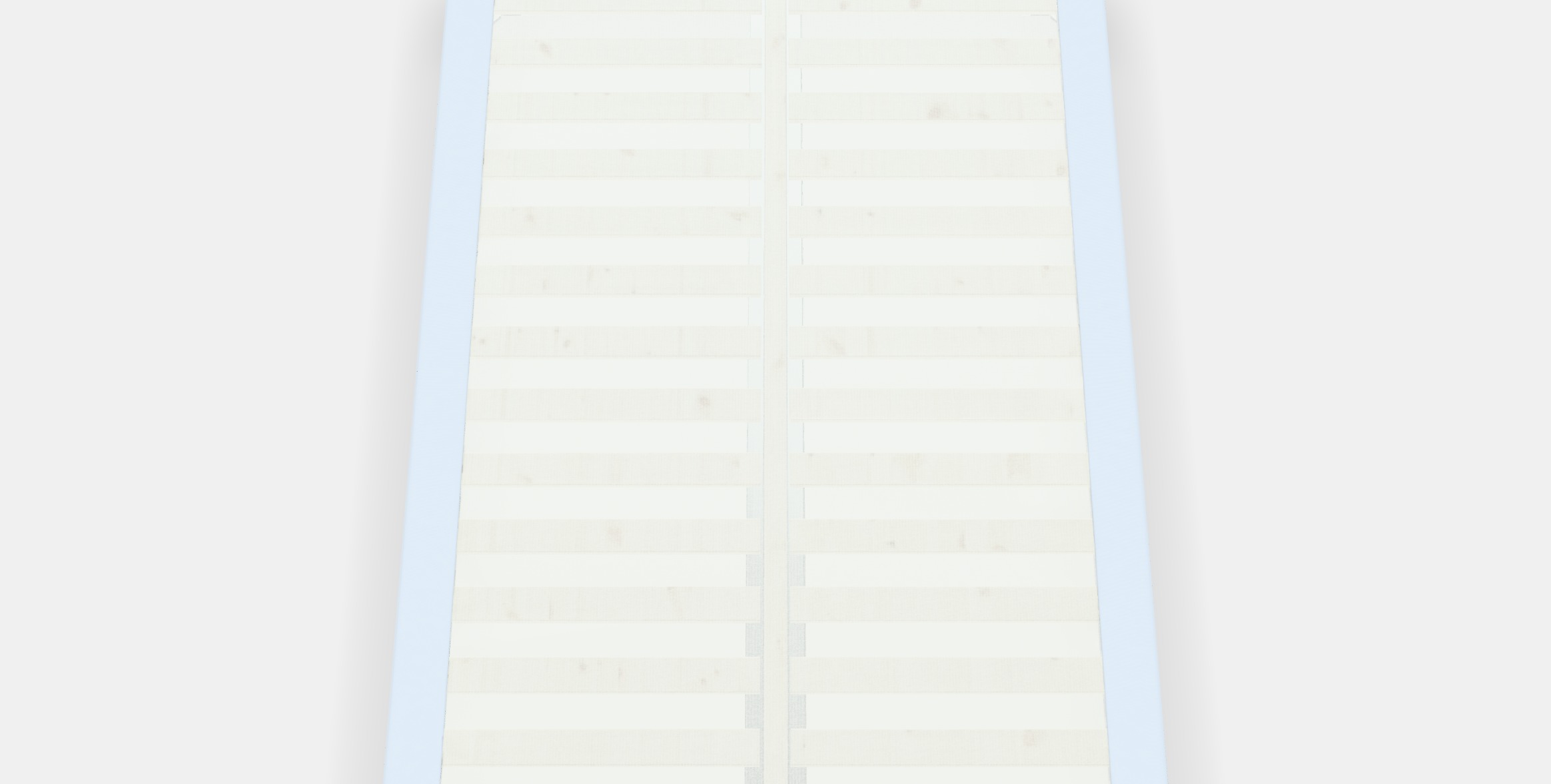 ESPEVAR Slatted mattress base 1 Low-poly 3D model_4