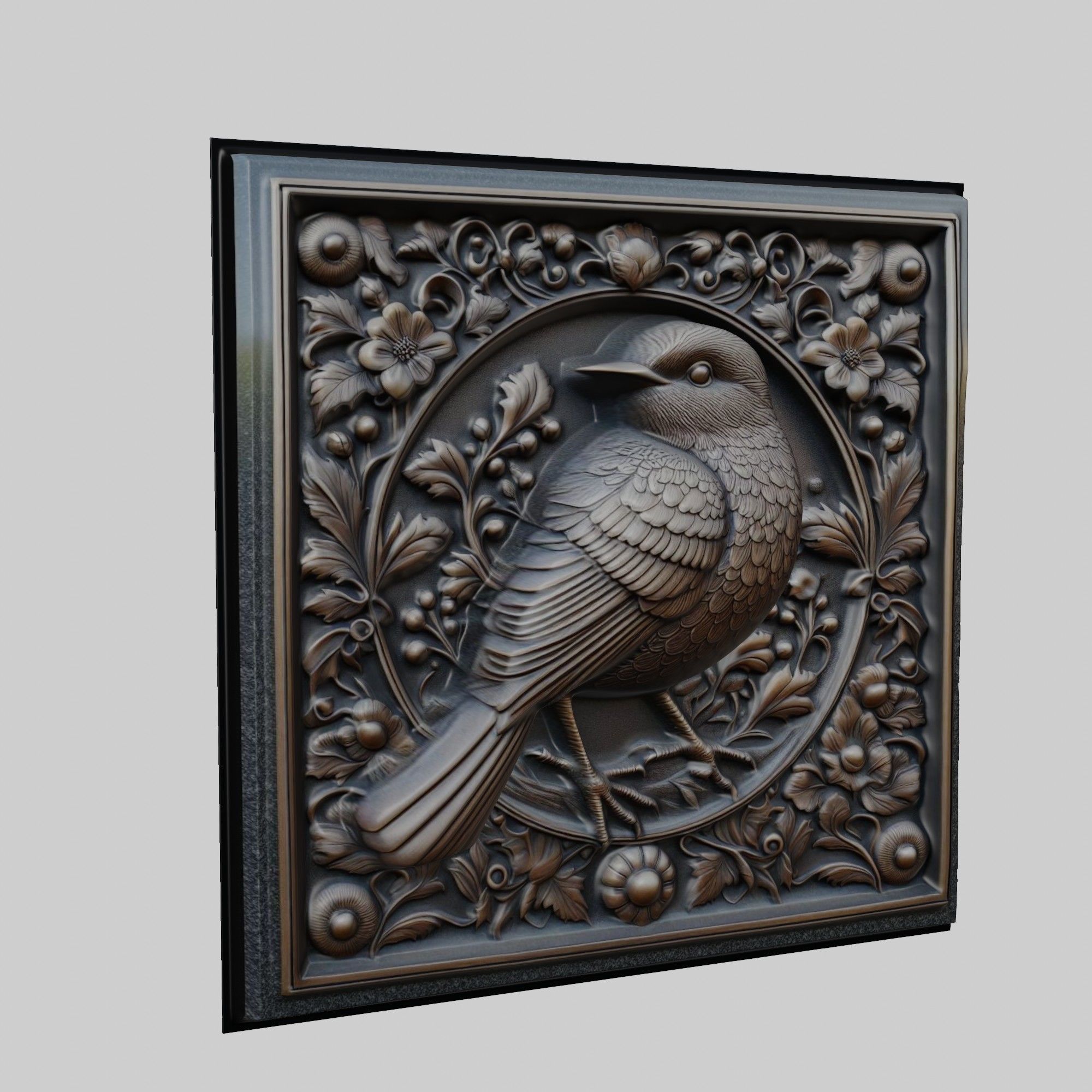 Bird Animal 3D print model_1