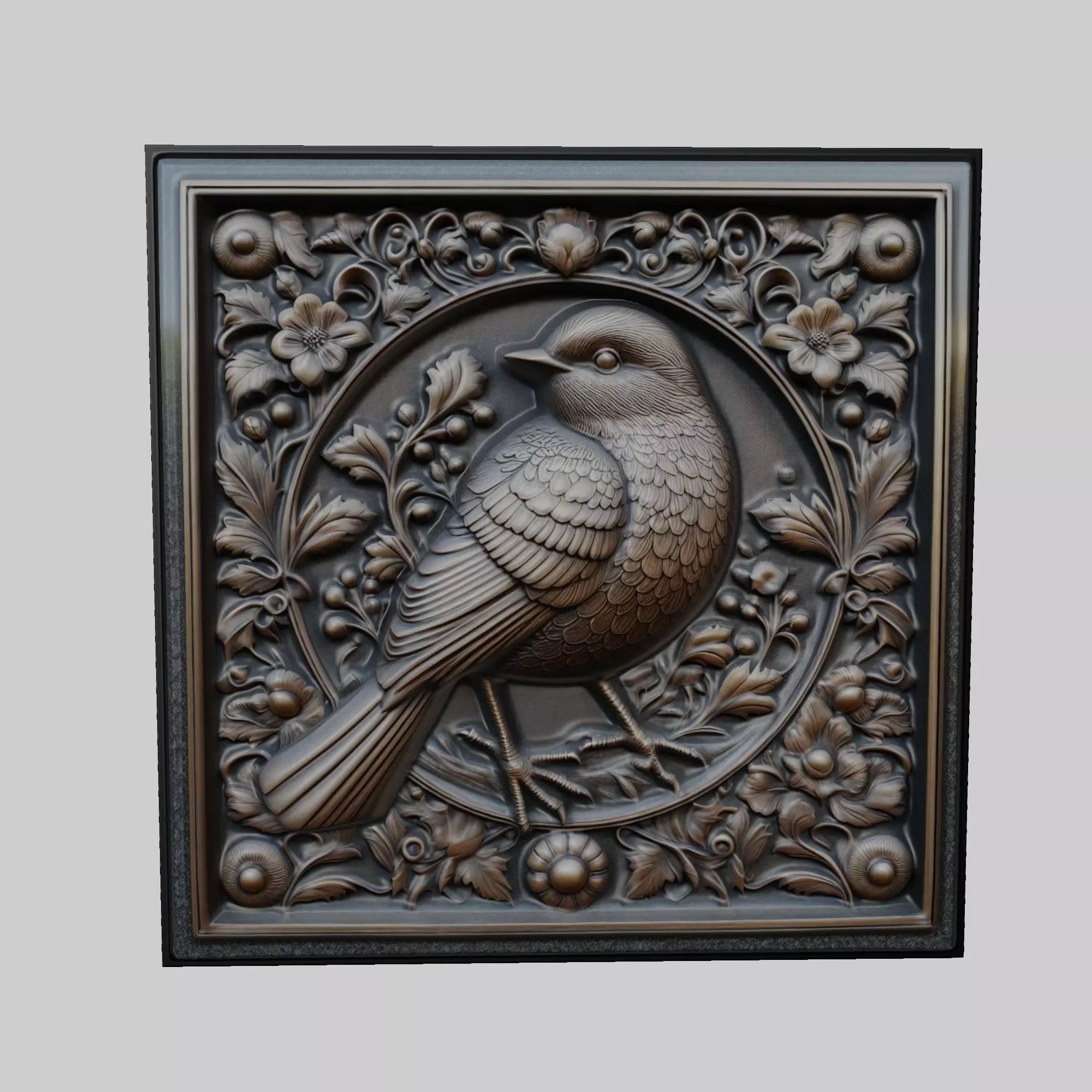 Bird Animal 3D print model_0