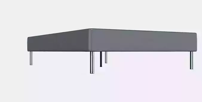 ESPEVAR Slatted mattress base with legs 2