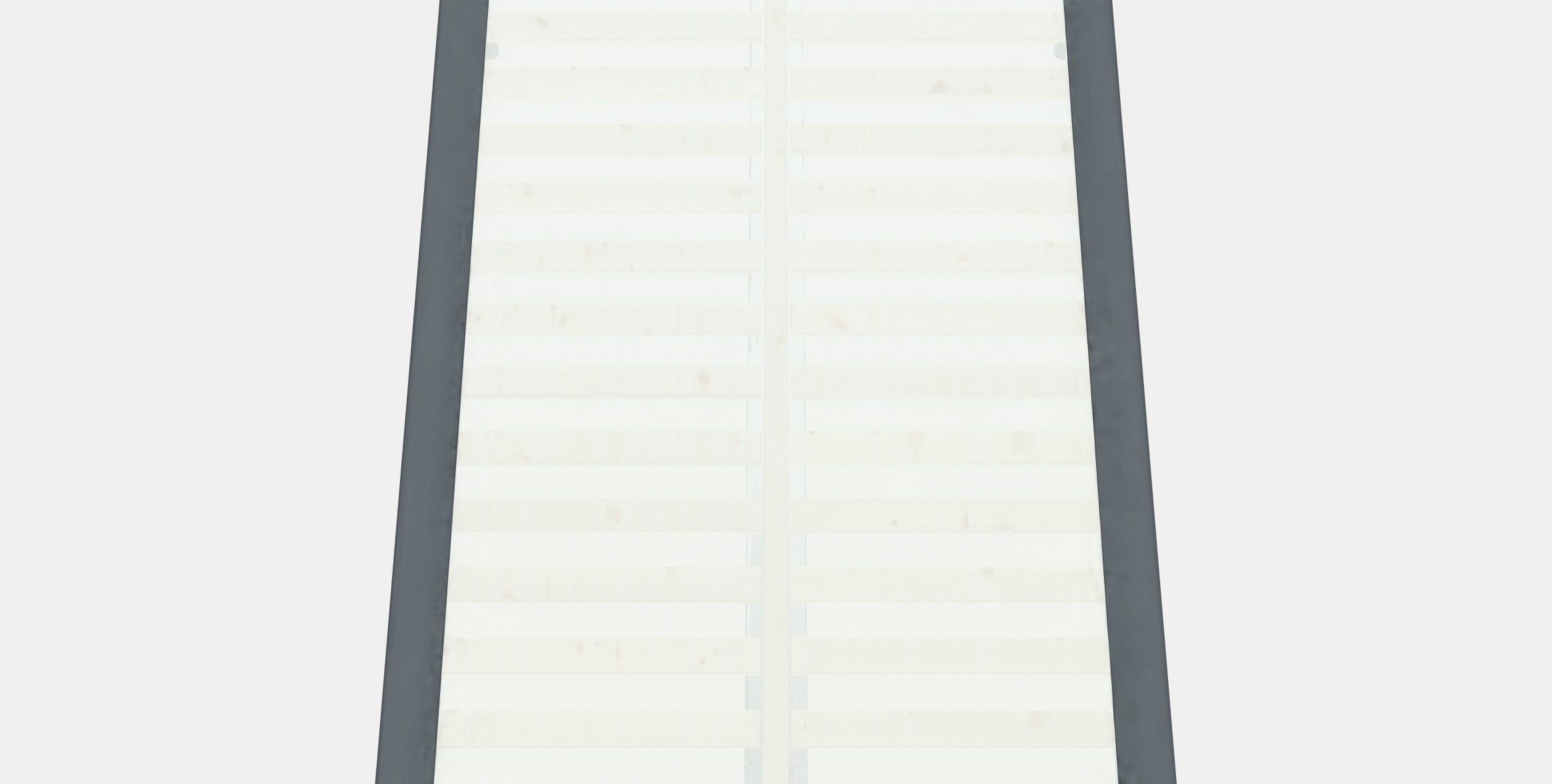 ESPEVAR Slatted mattress base with legs 2 Low-poly 3D model_3