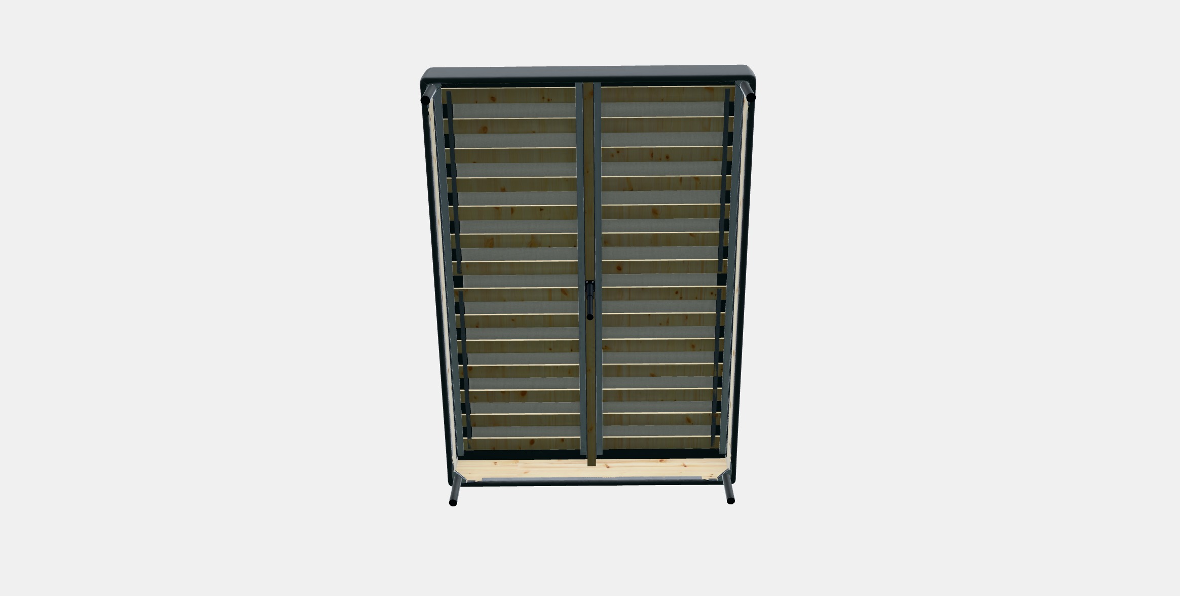 ESPEVAR Slatted mattress base with legs 2 Low-poly 3D model_7