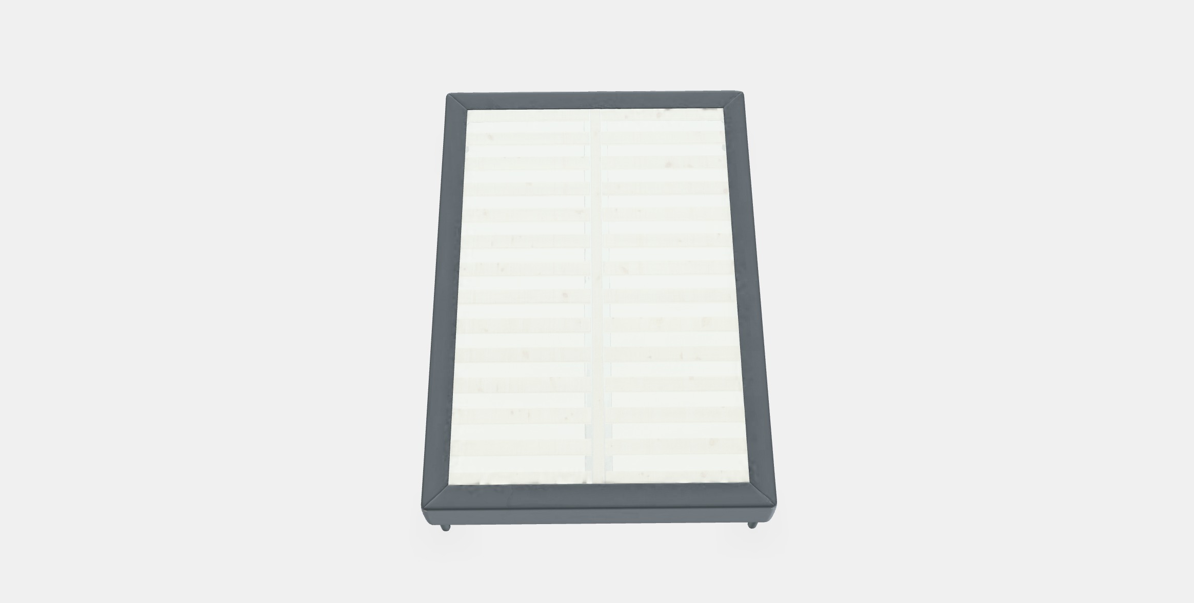 ESPEVAR Slatted mattress base with legs 2 Low-poly 3D model_6