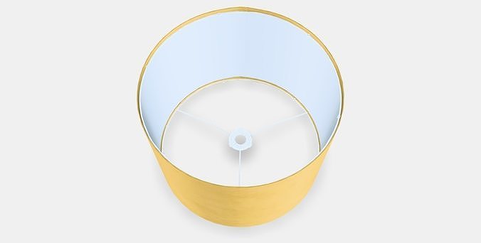 MOLNSKIKT Lamp shade Low-poly 3D model