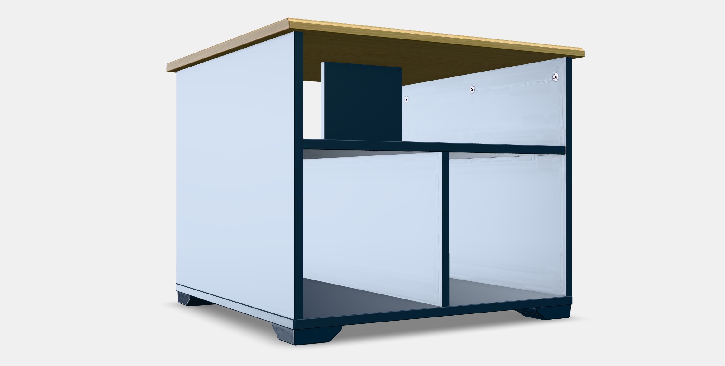 SKRUVBY Coffee table 1 Low-poly 3D model_9