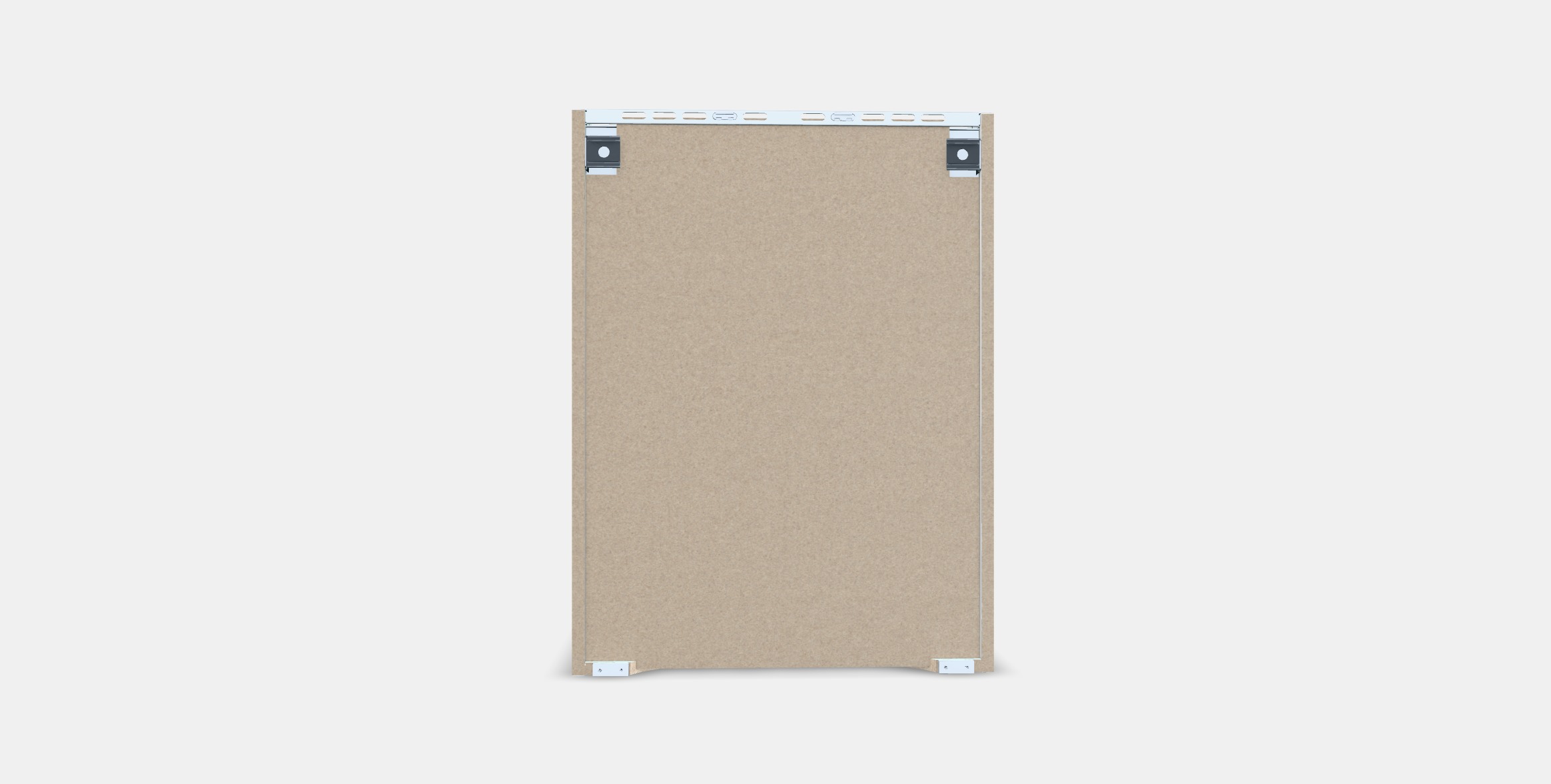 METOD Base cabinet for built-in oven-sink Low-poly 3D model_14