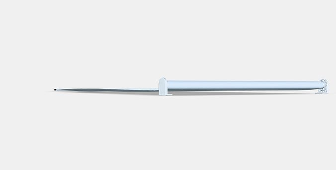 FONSTERBLAD Block-out roller blind 1 Low-poly 3D model