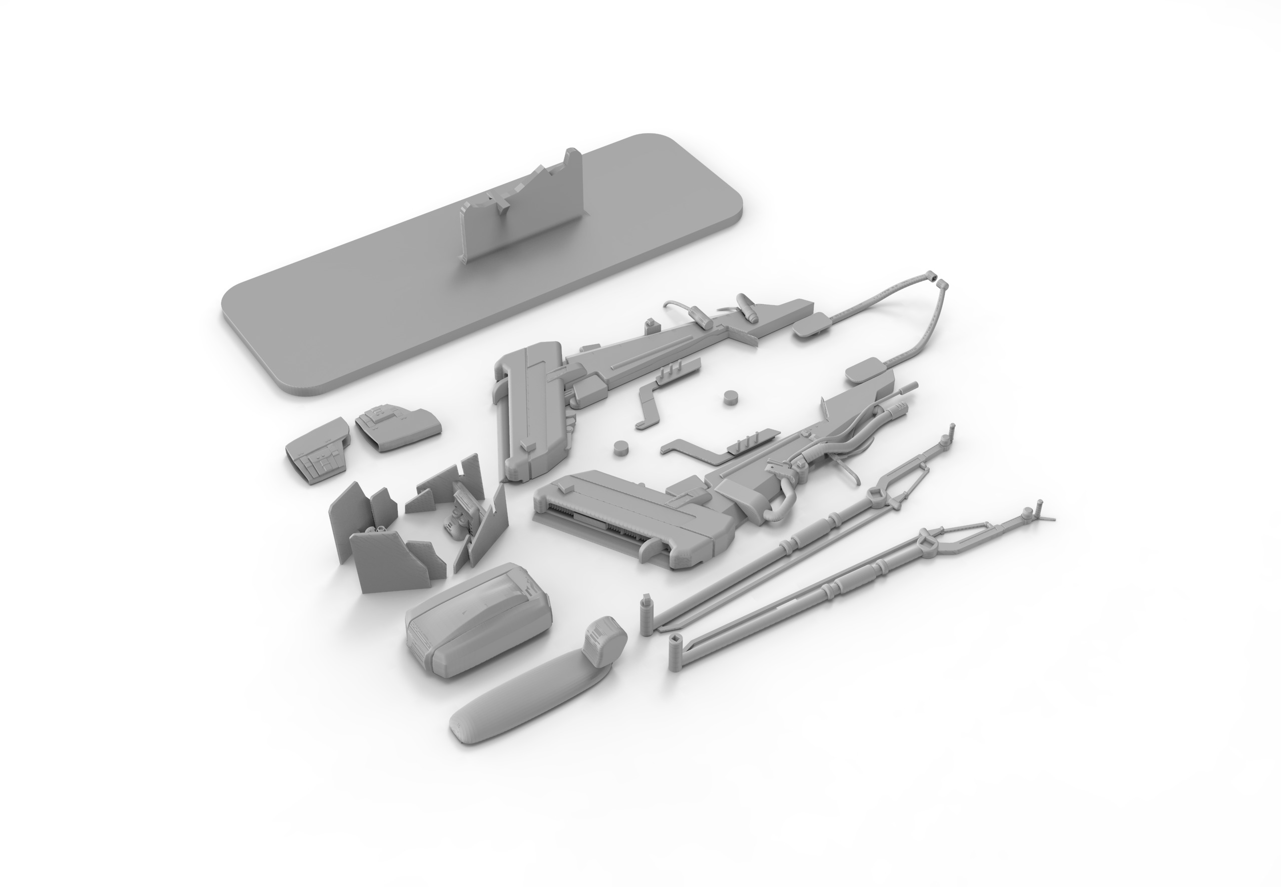 Star Wars The Mandalorian speeder bike 3D print model 3D print model_3