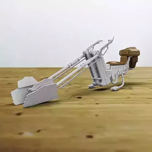Star Wars The Mandalorian speeder bike 3D print model 3D print model