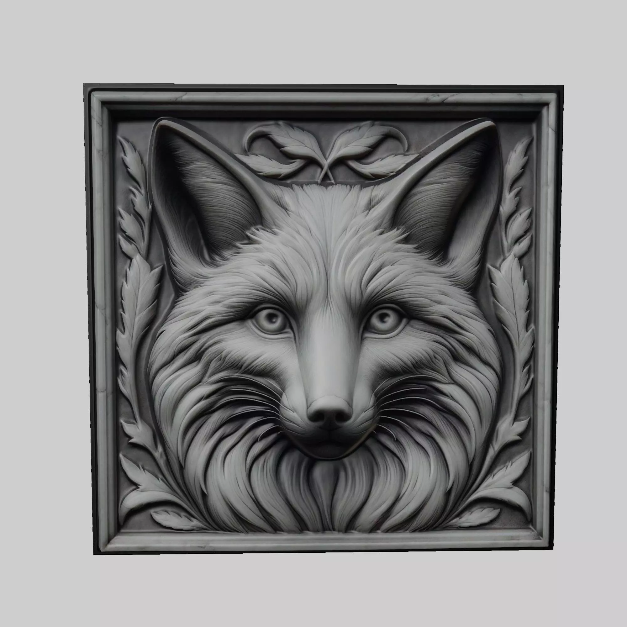 Fox Animal 3D print model_0