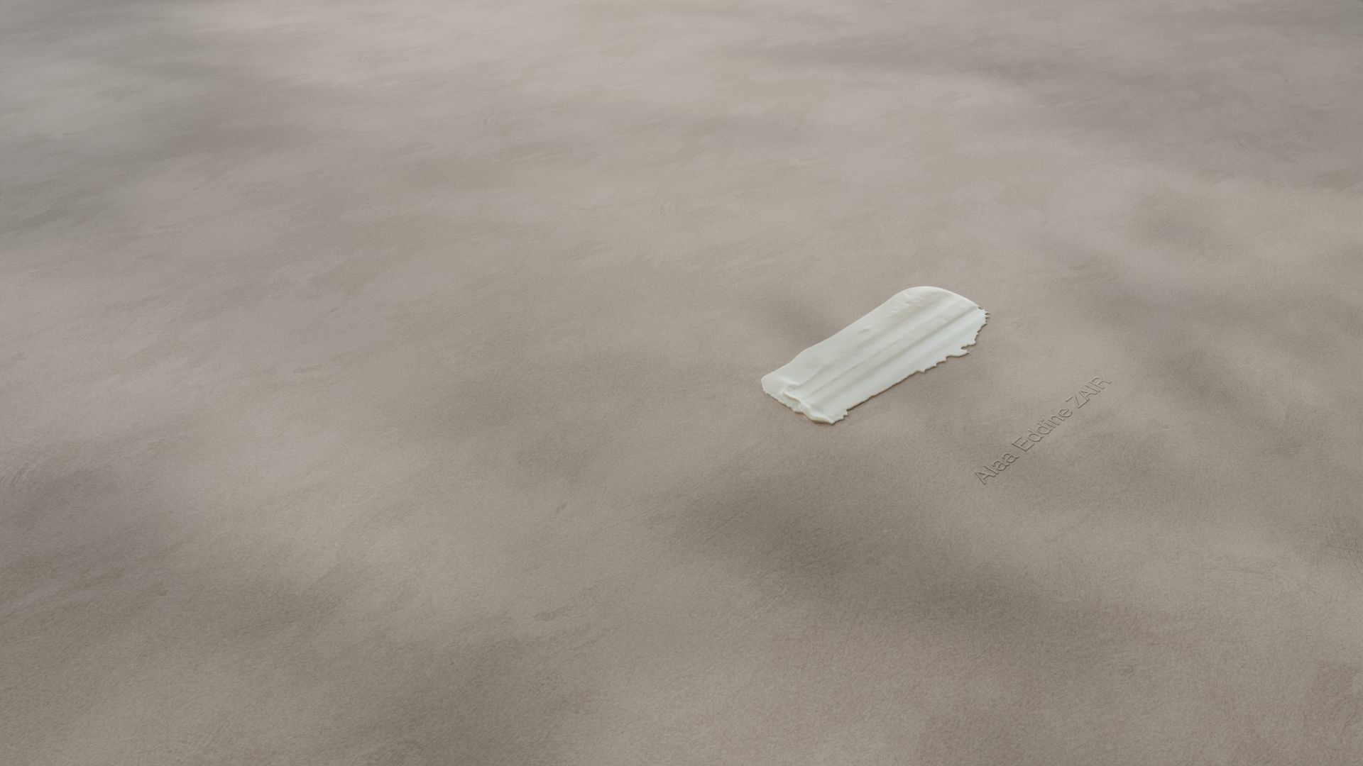 Paint And Cosmetic Cream Smears And Smudges  FBX 3D Models 3D model_9