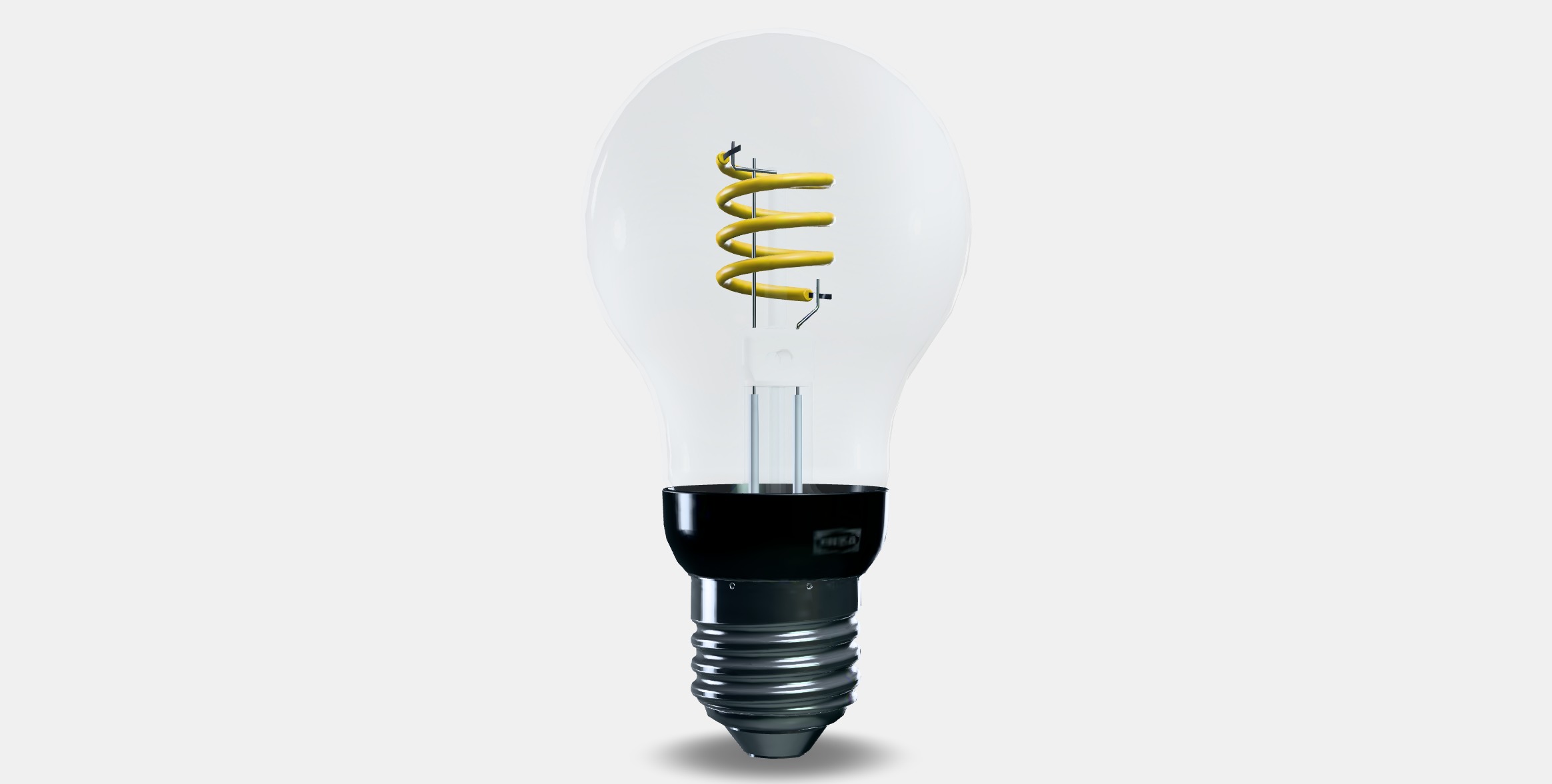 TRADFRI LED bulb E27 250 lumen Low-poly 3D model_2