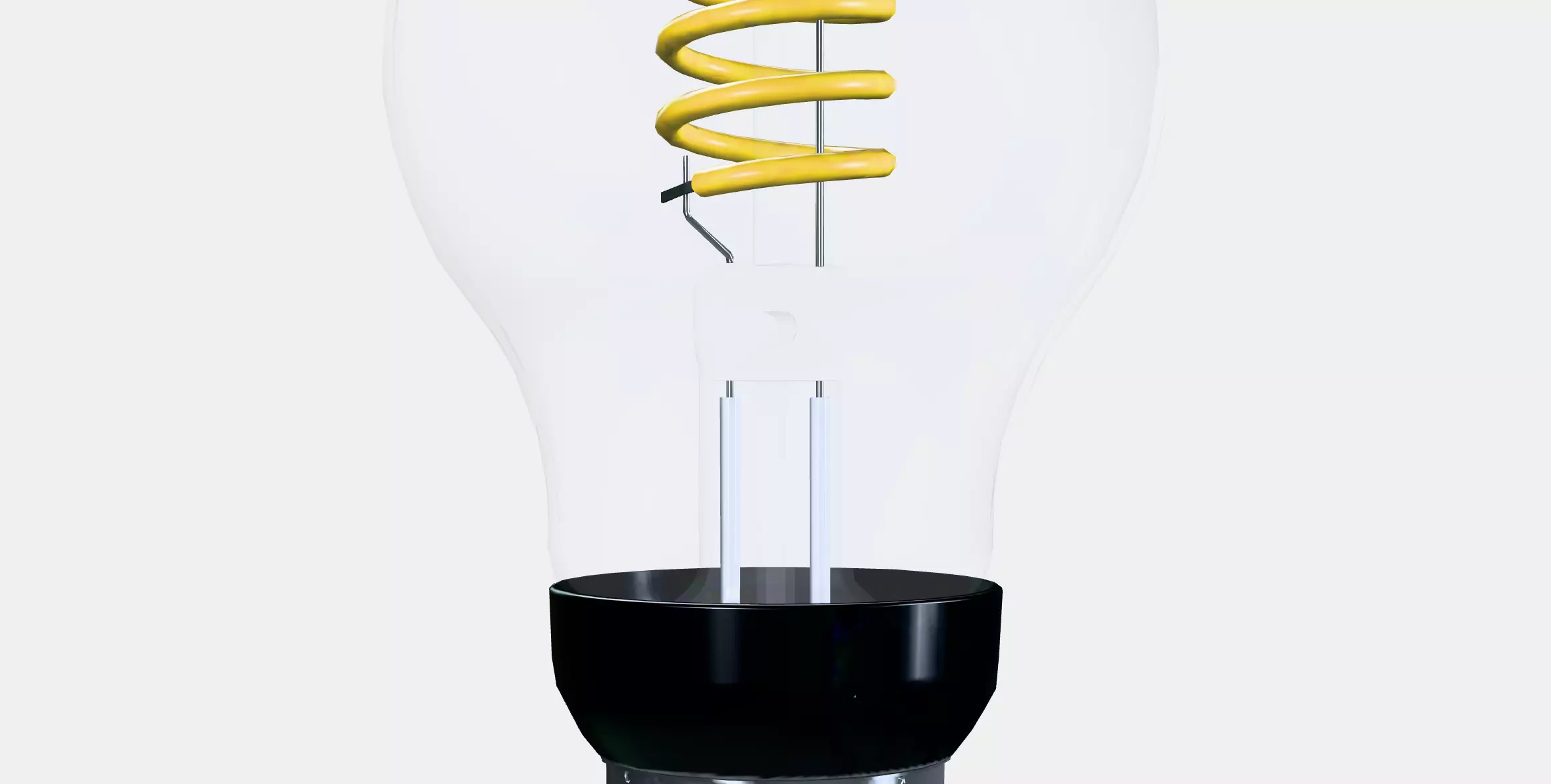 TRADFRI LED bulb E27 250 lumen Low-poly 3D model_0