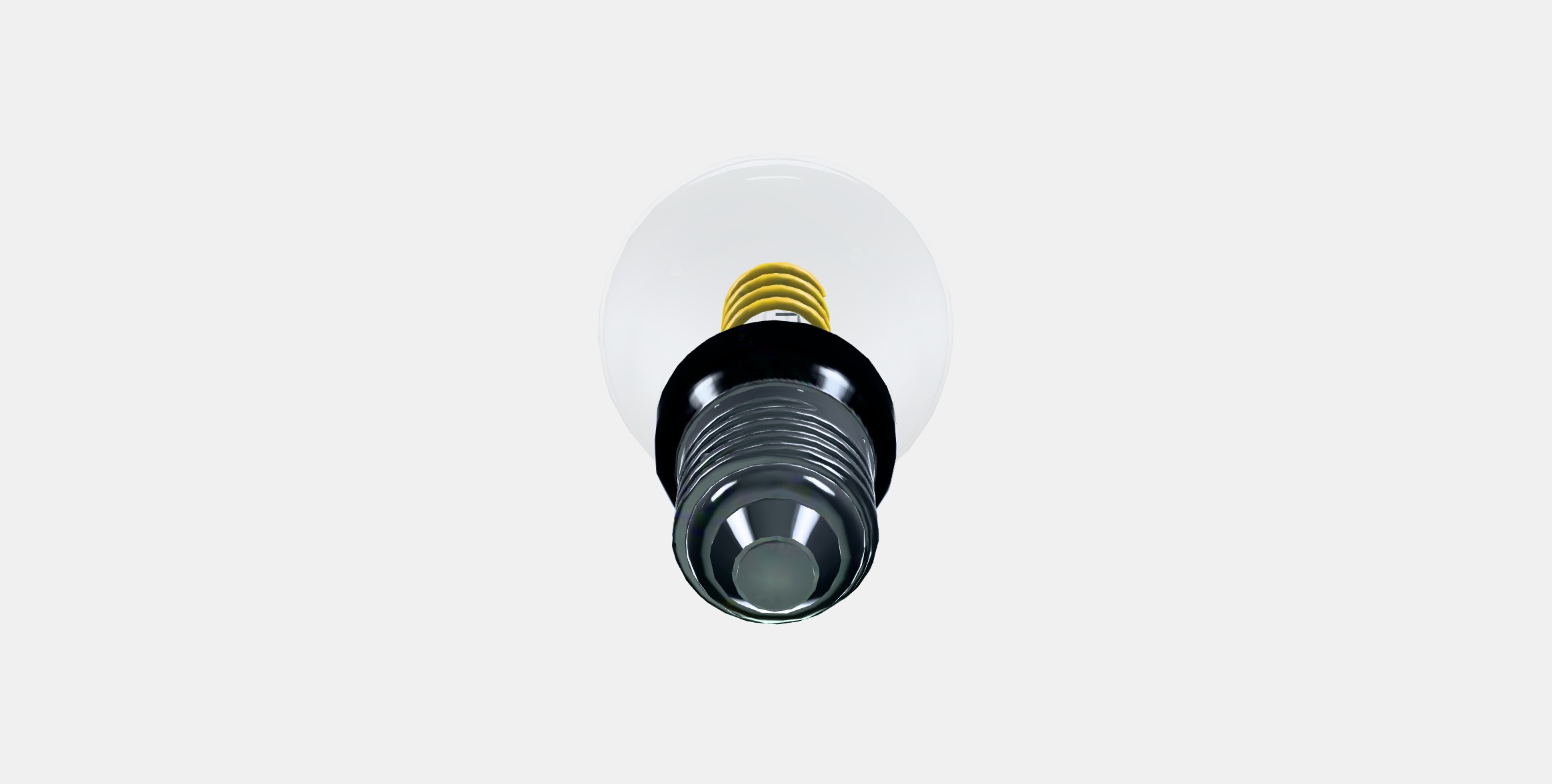 TRADFRI LED bulb E27 250 lumen Low-poly 3D model_7