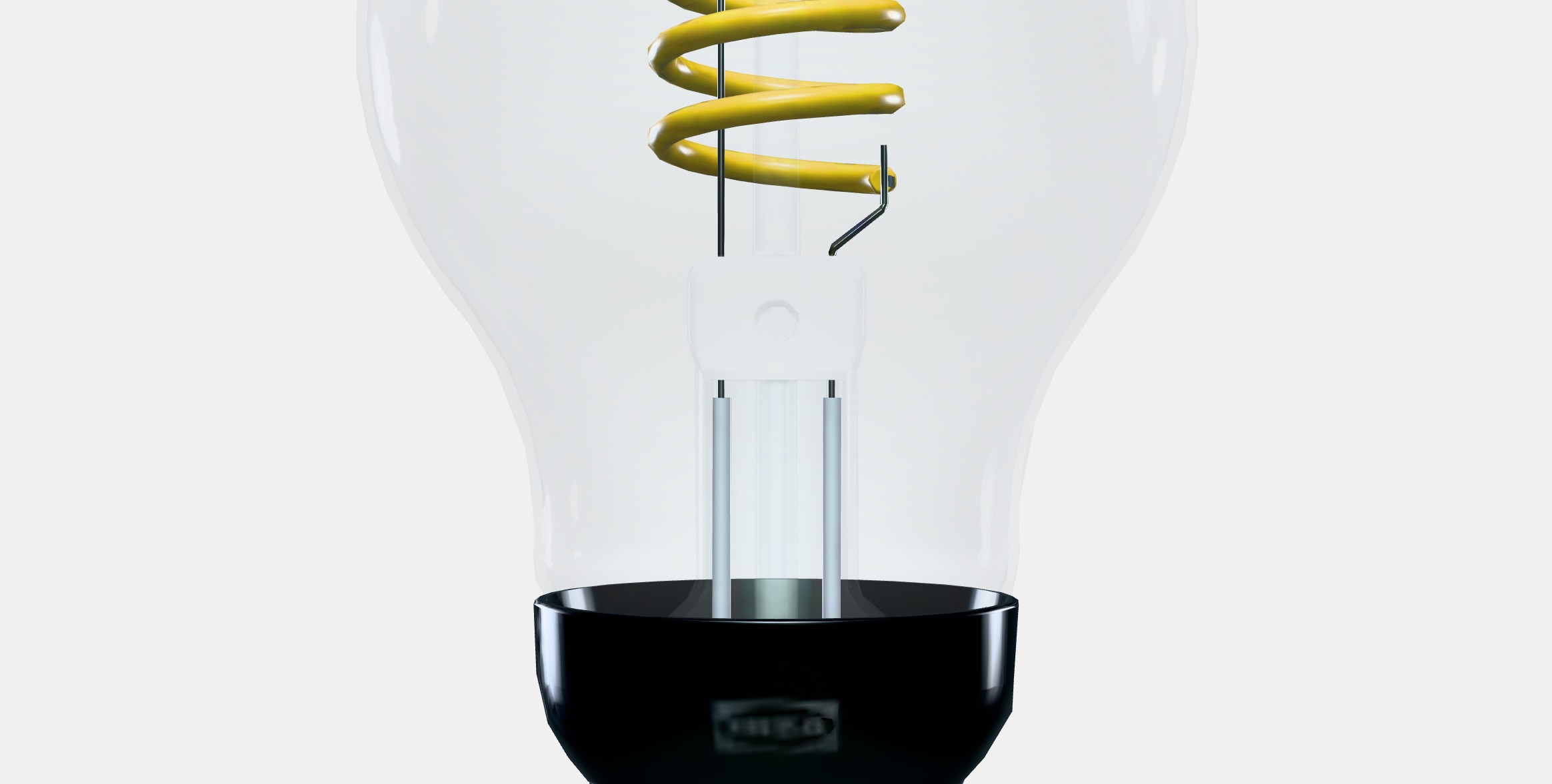 TRADFRI LED bulb E27 250 lumen Low-poly 3D model_11