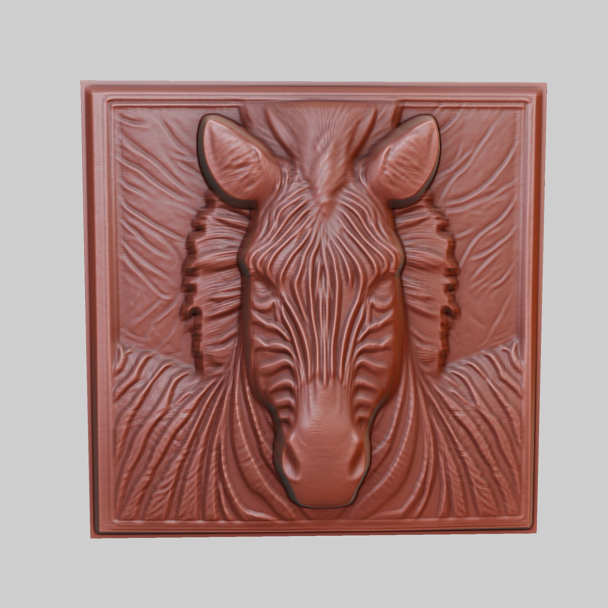 Zebra Animal 3D print model_2
