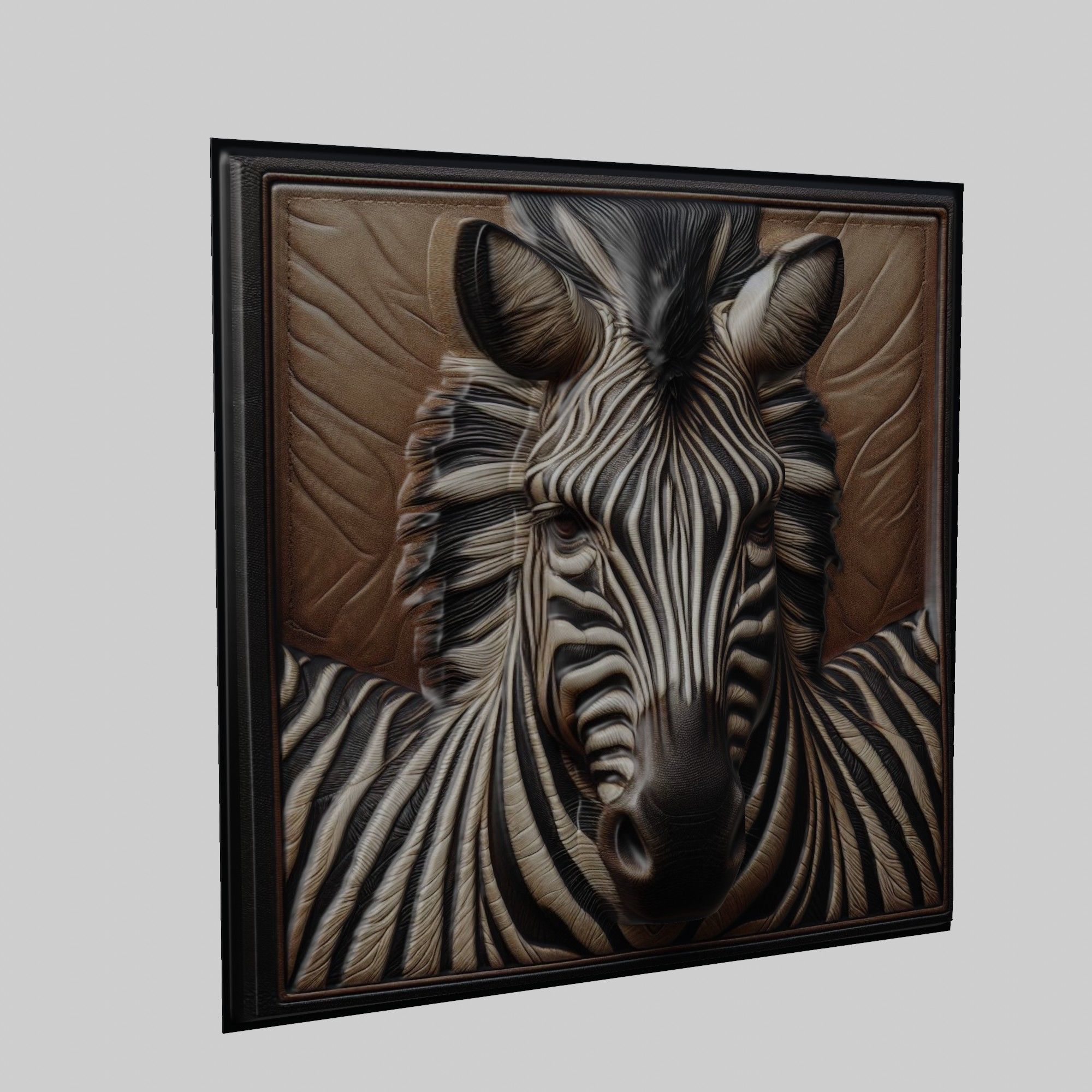 Zebra Animal 3D print model_1