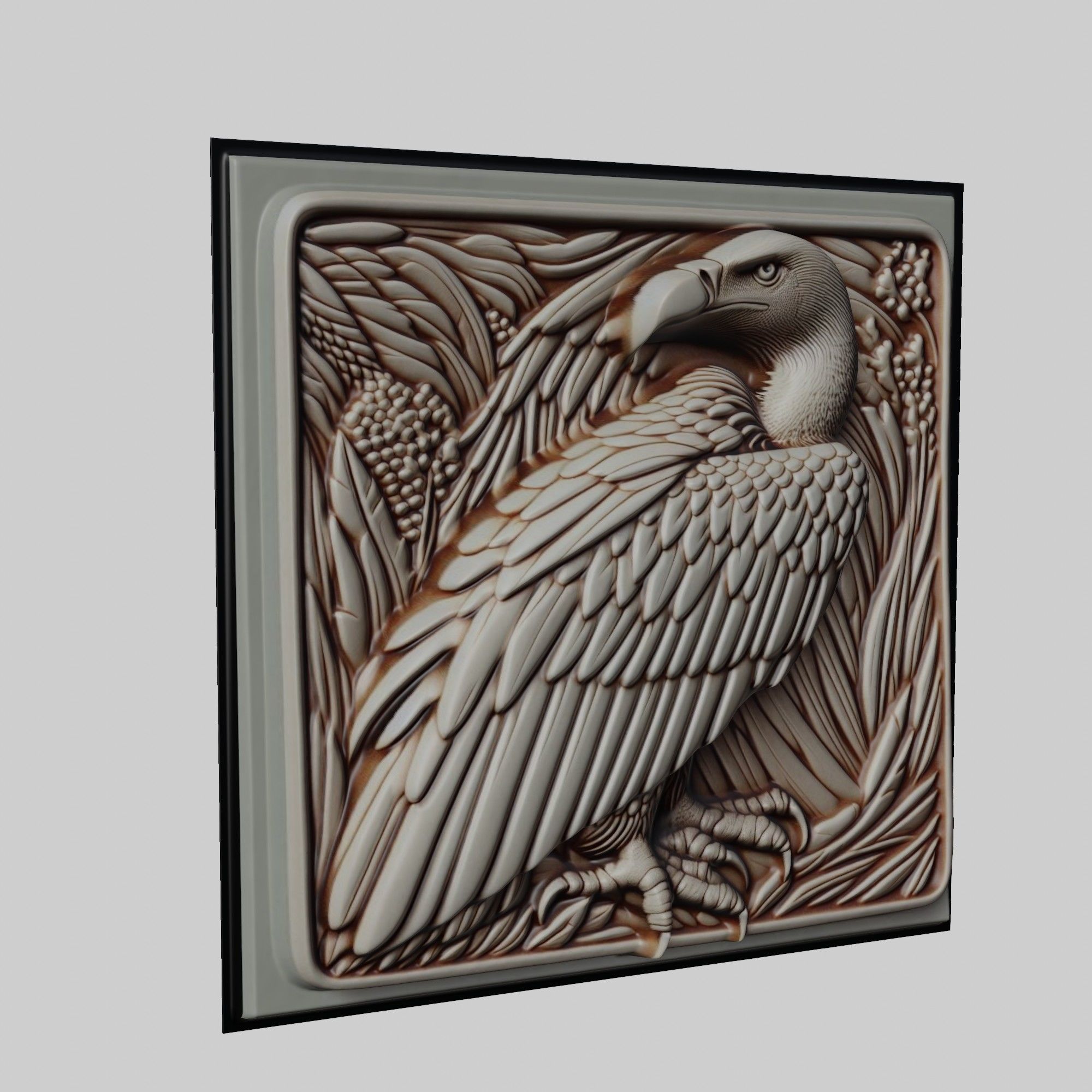 Vulture Animal 3D print model_1