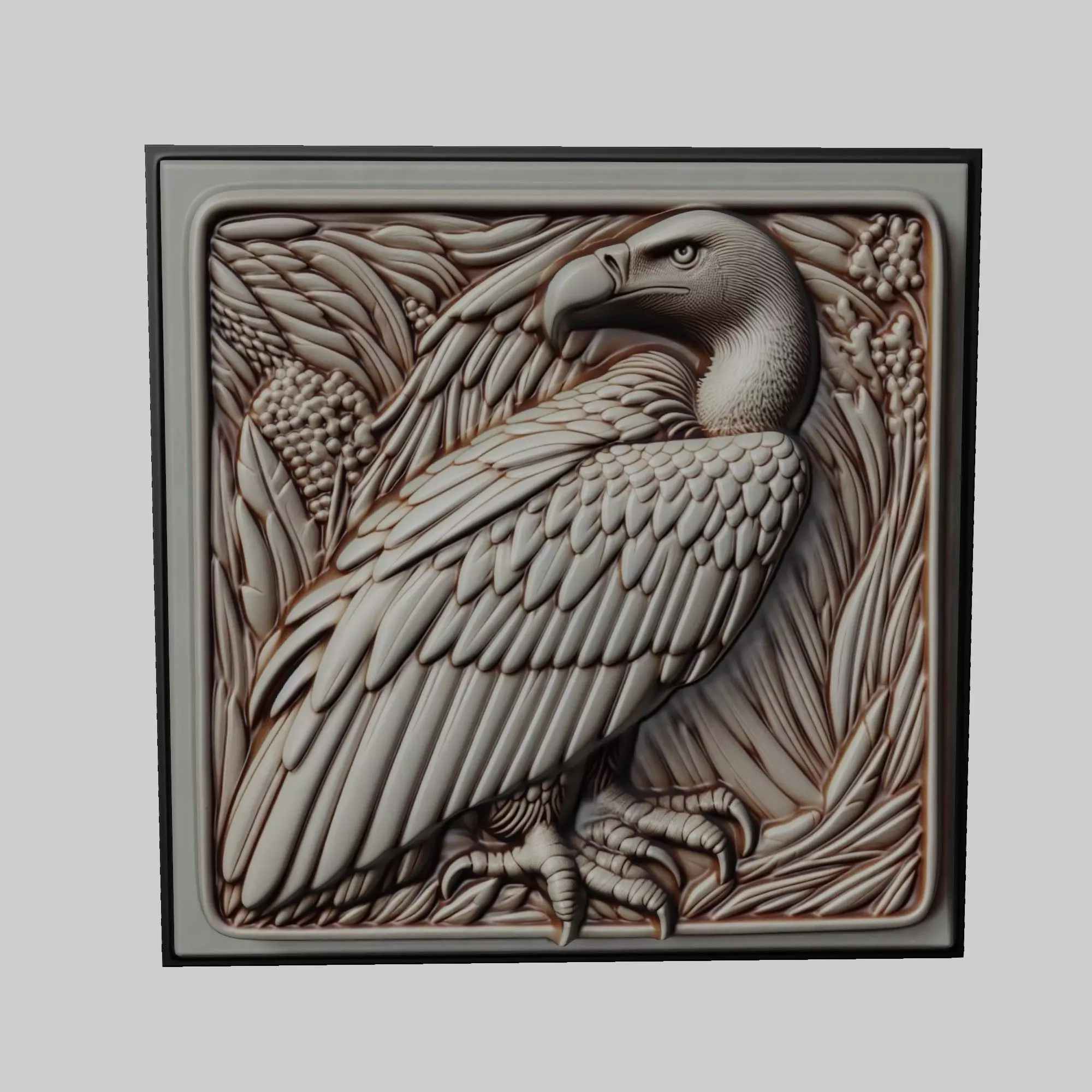 Vulture Animal 3D print model_0