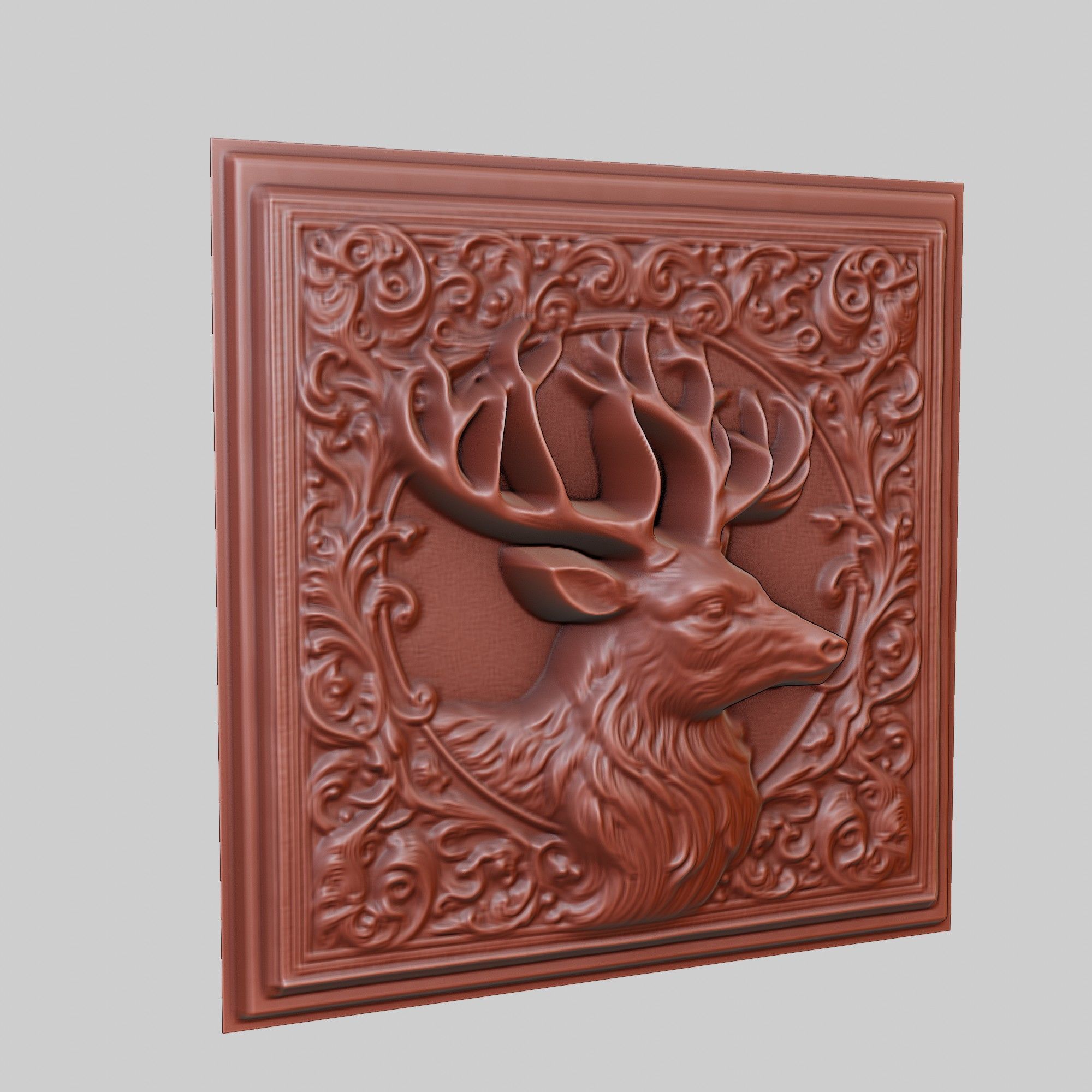 Fallow Deer Animal 3D print model_3