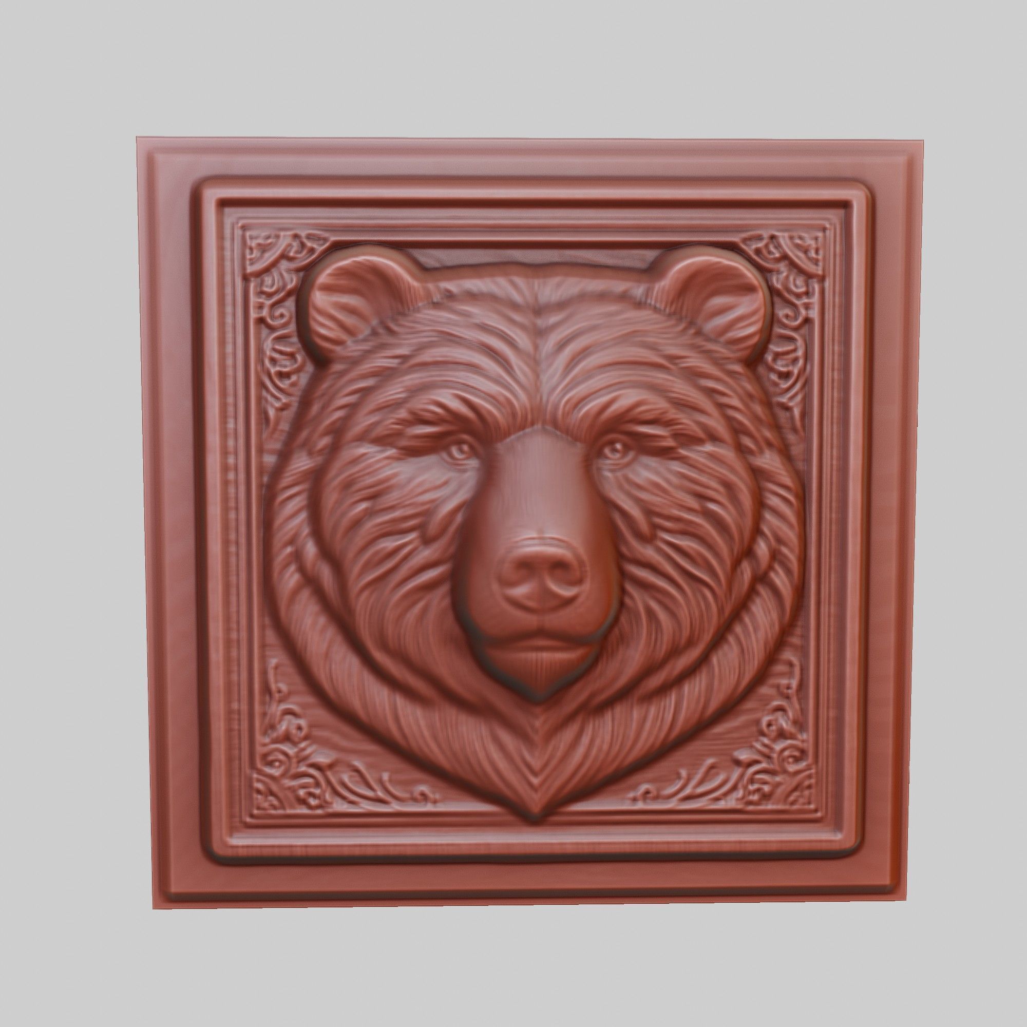 Bear Animal 3D print model_2